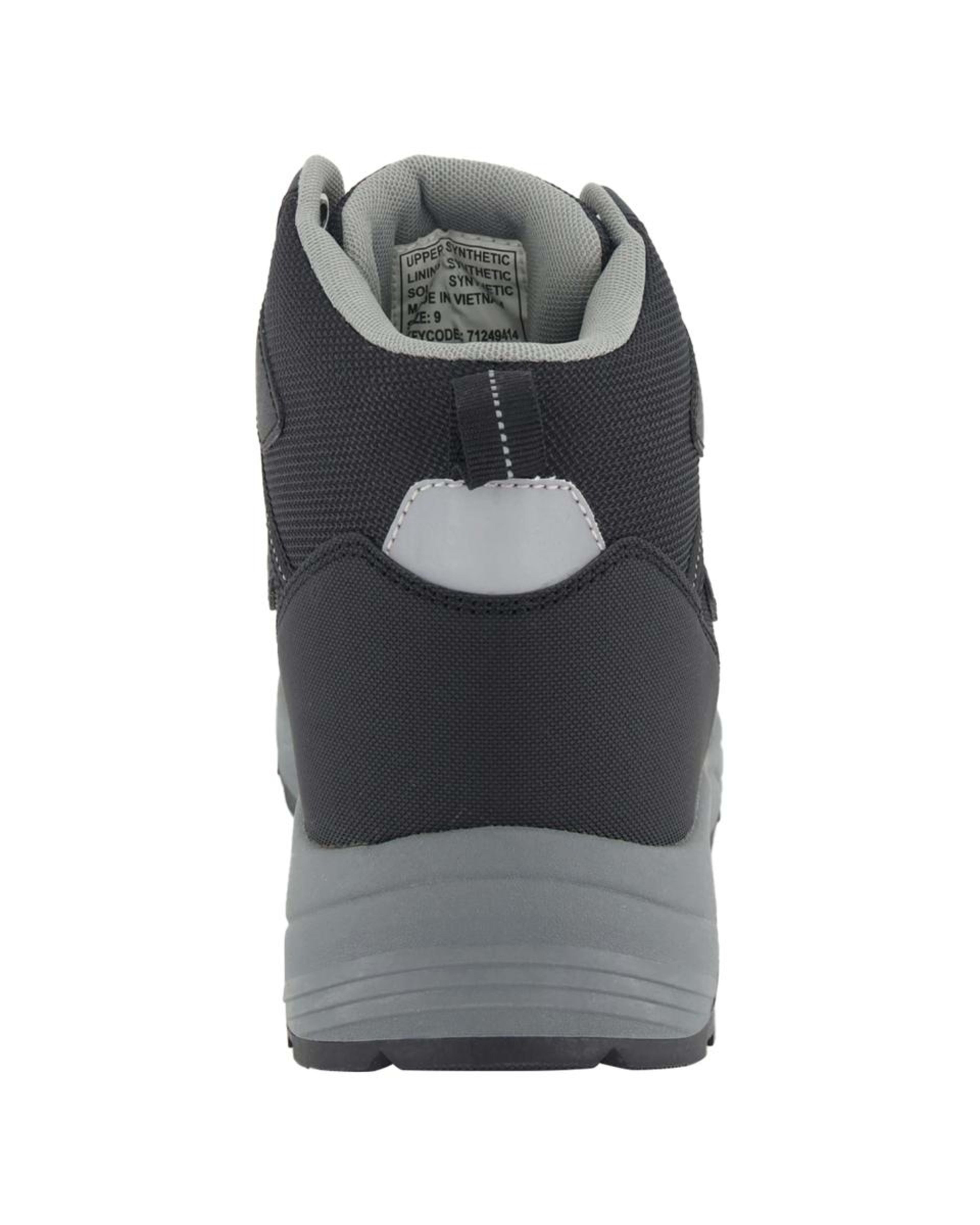 3 Active Mens Trend 2 Hiking Boots BLACK, 3 of 5