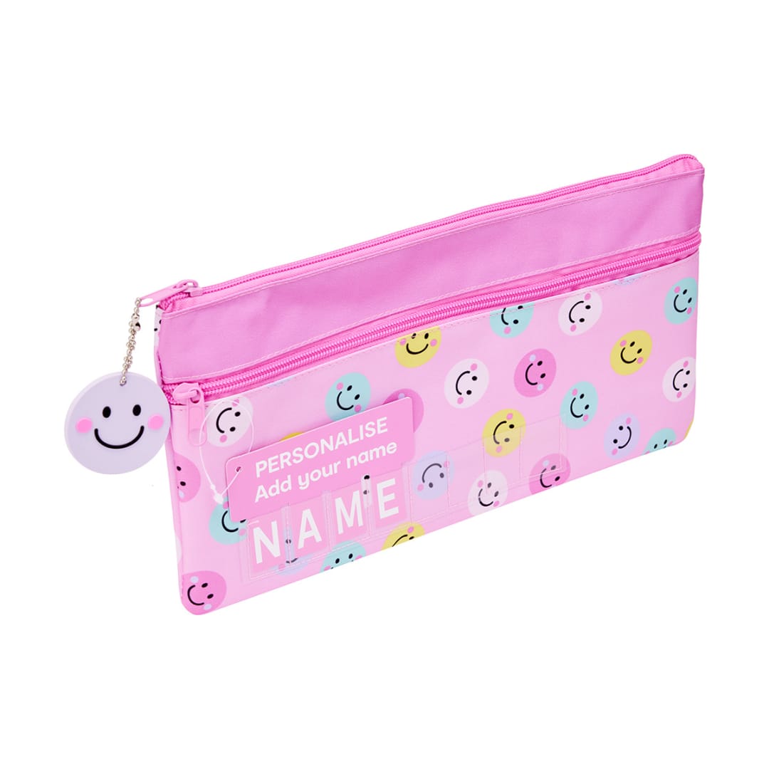 Pencil Case Smiley Face Kmart