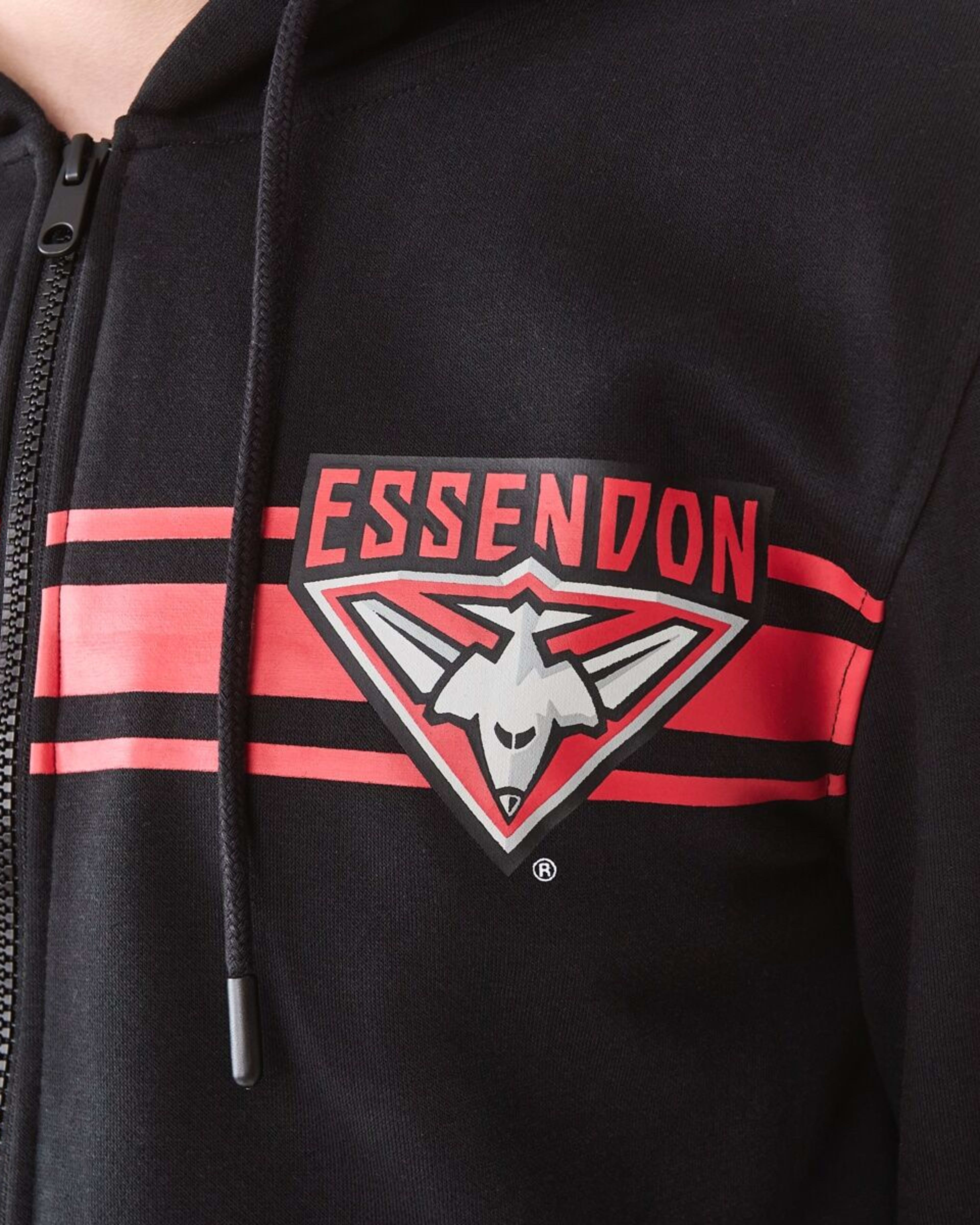 8 Official AFL Adult Zip Through Hoodie Essendon, 8 of 9