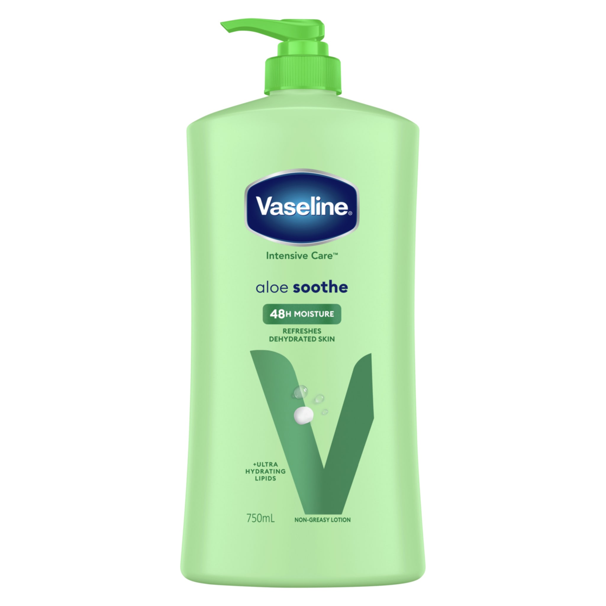 Vaseline Intensive Care Body Lotion 750ml Aloe Kmart