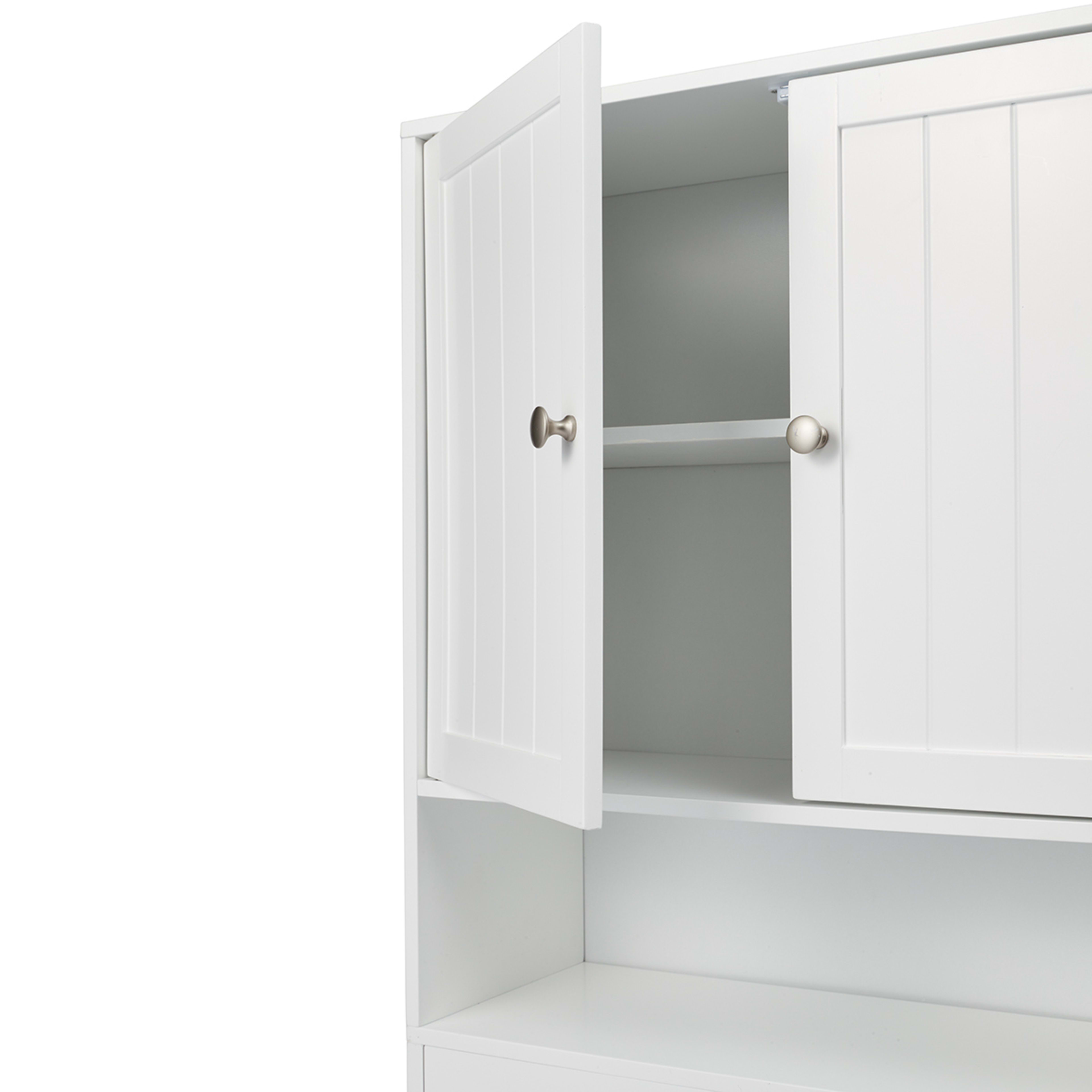 Over Toilet Panelled Shelf Unit Kmart