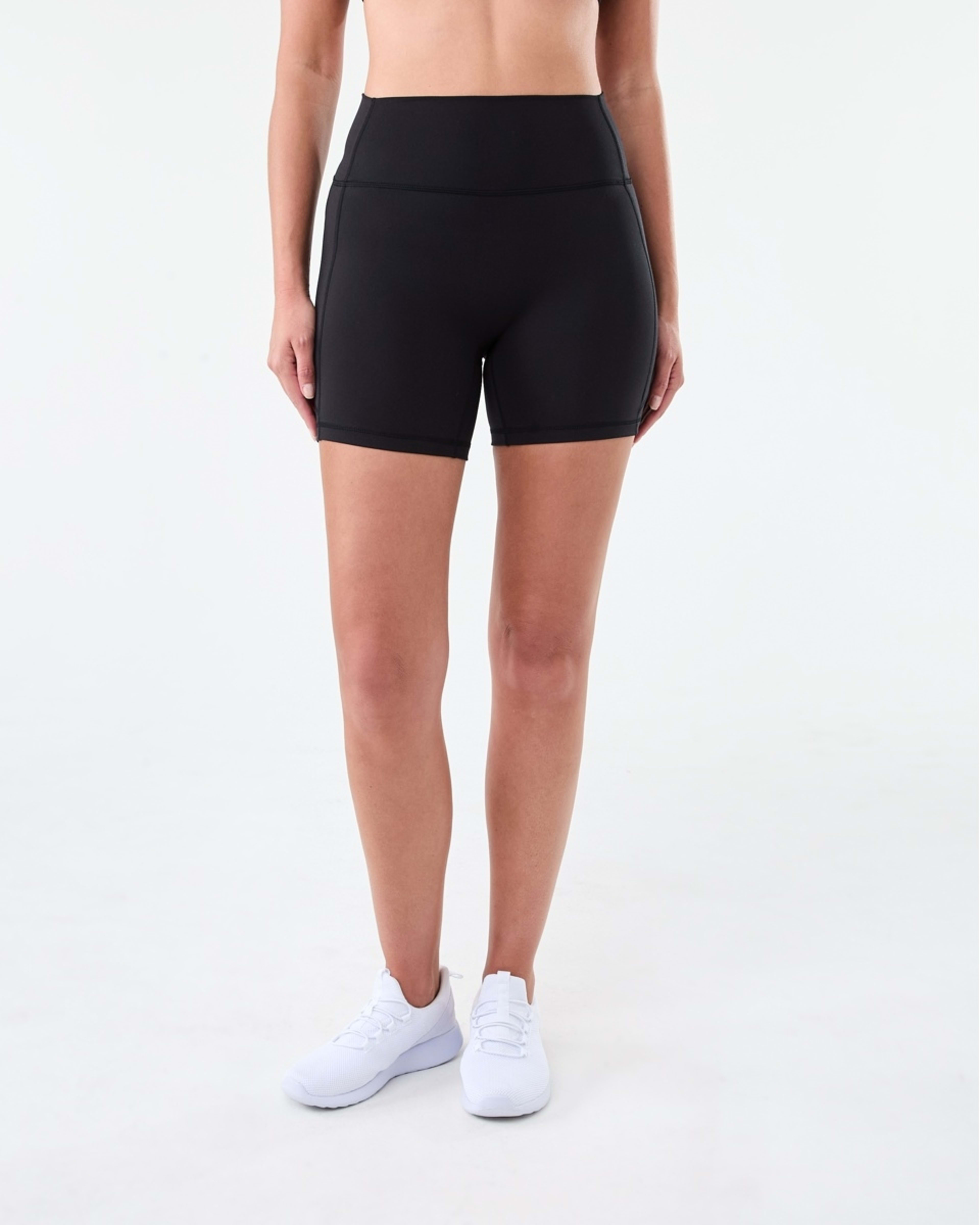 6 Active Womens Ultrasoft Shorts Black, 6 of 6