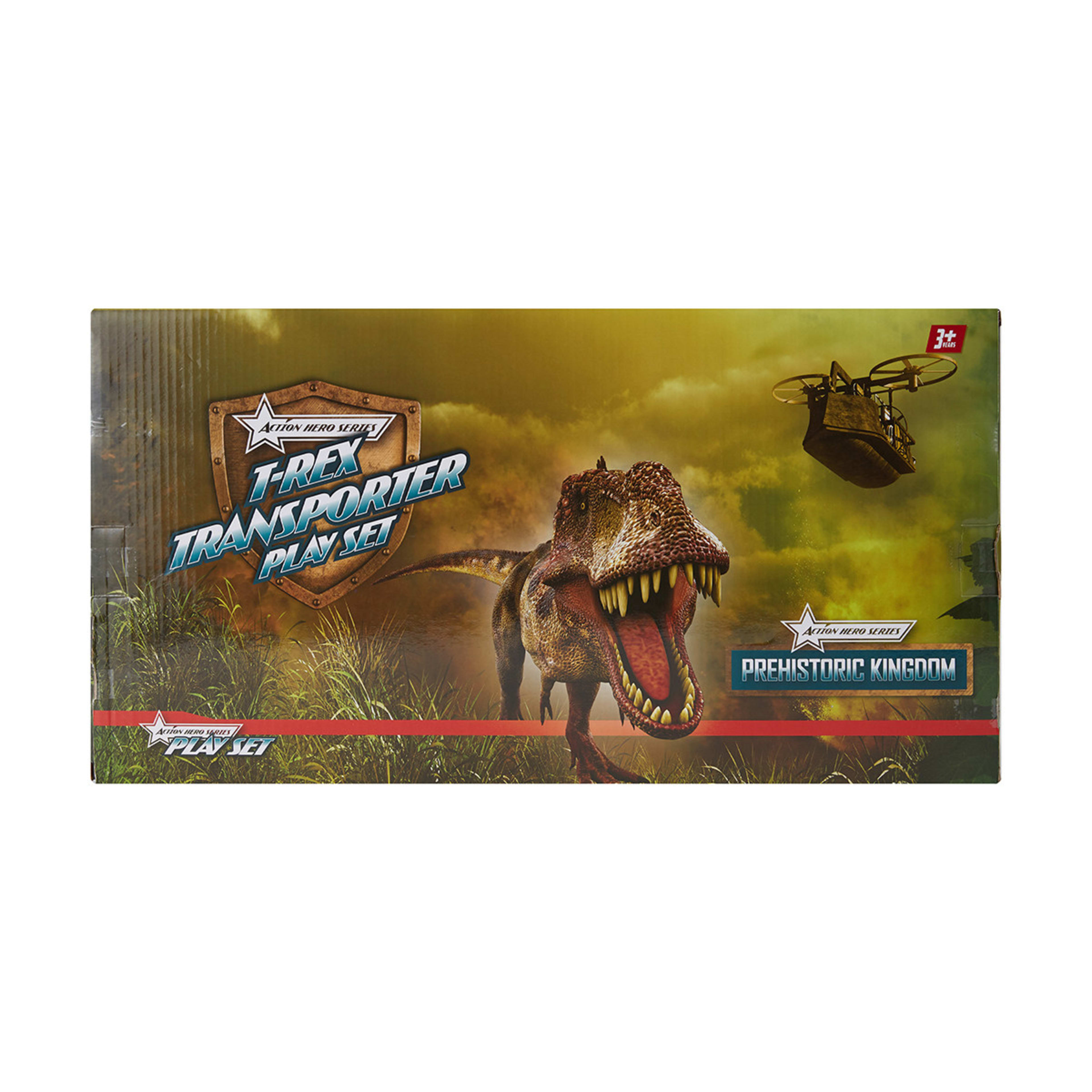 10 Action Hero Series T-Rex Transporter Play Set, 10 of 10