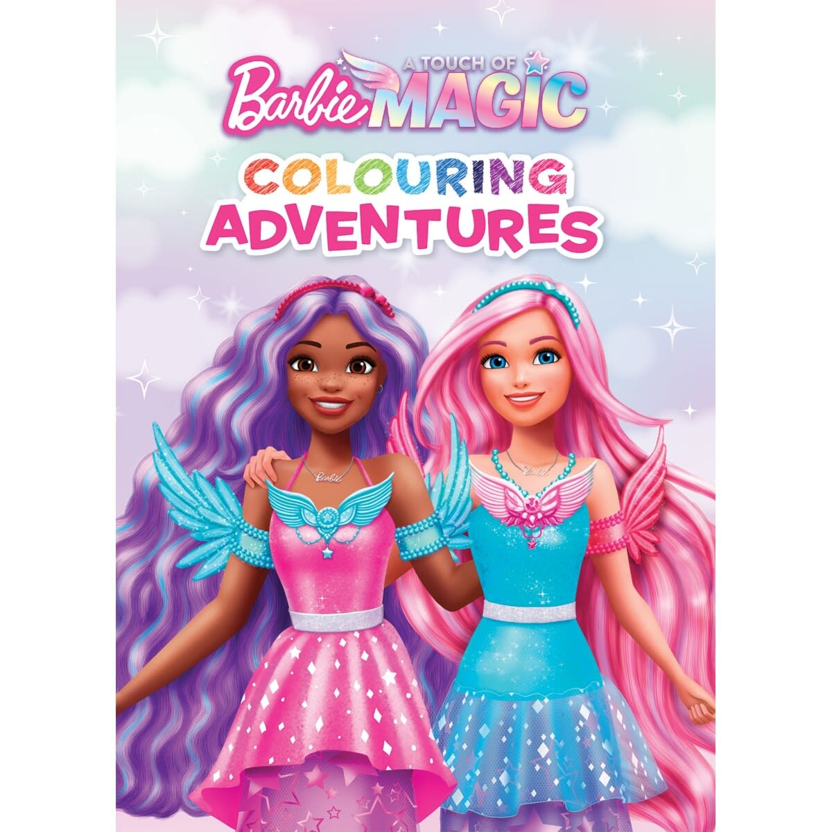 Barbie: A Touch of Magic Colouring Adventures - Book - Kmart