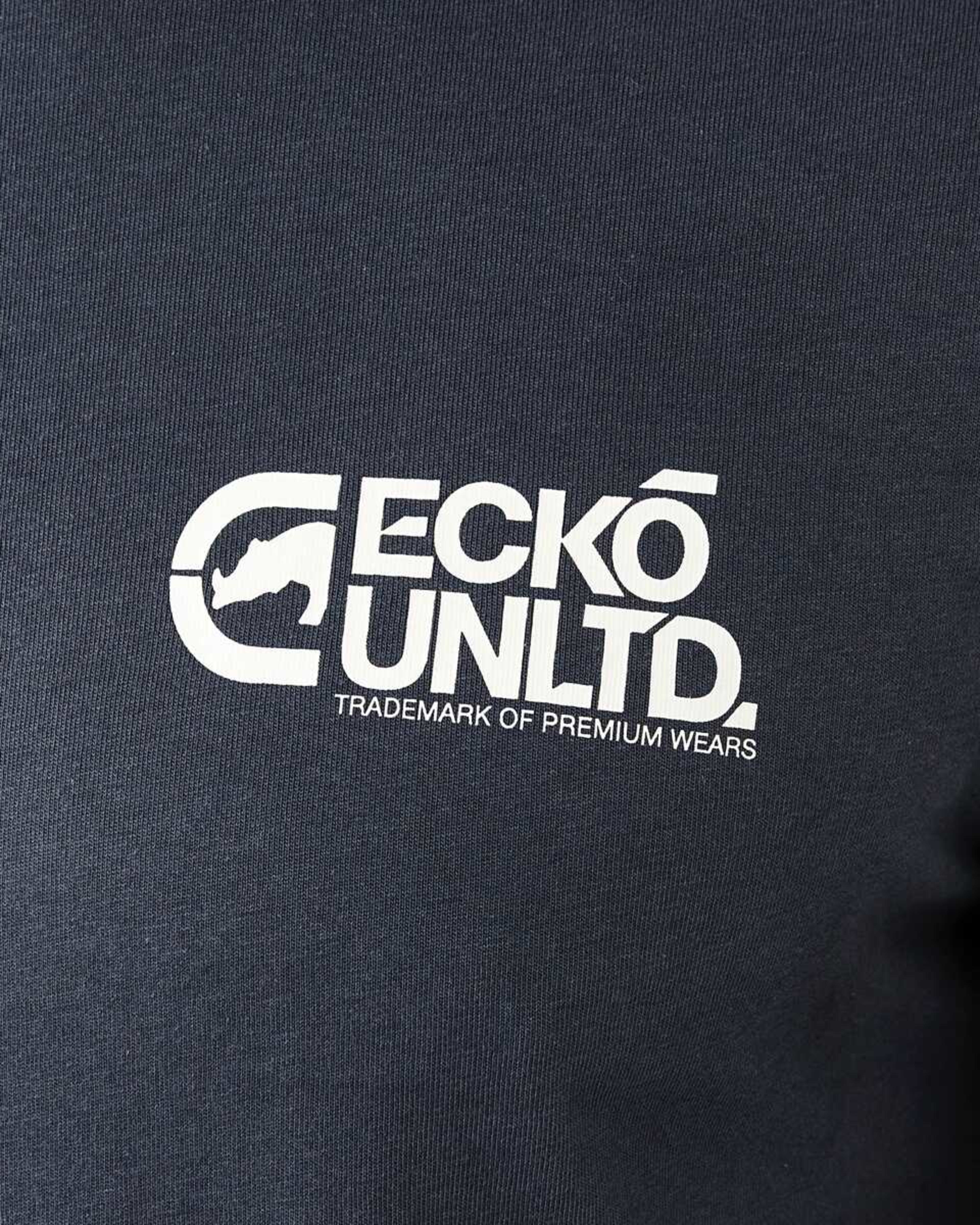 5 Ecko License Long Sleeve Graphic T-shirt Blu Ombre, 5 of 6