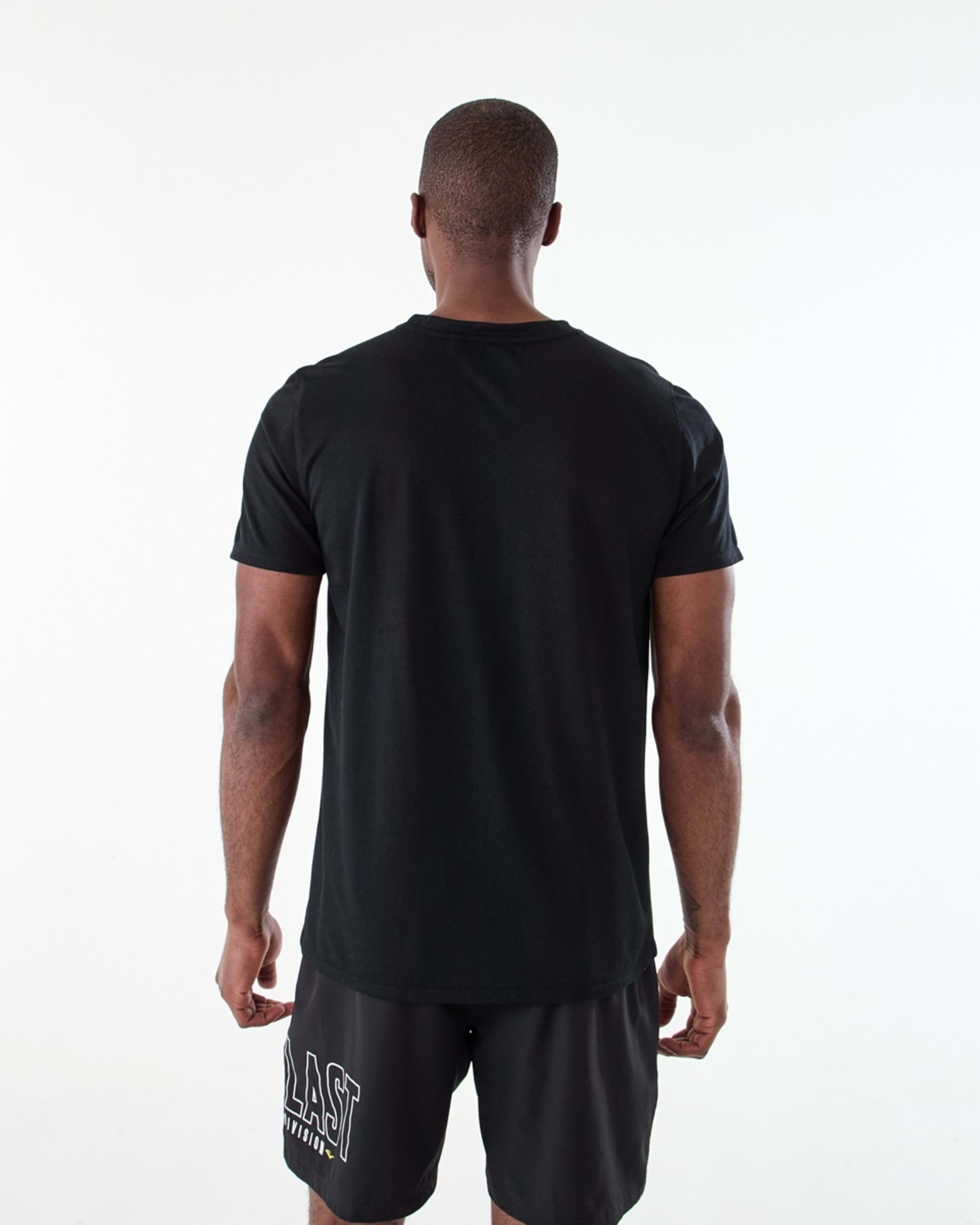3 Everlast Mens Mesh T-shirt EVERLAST BLACK, 3 of 7
