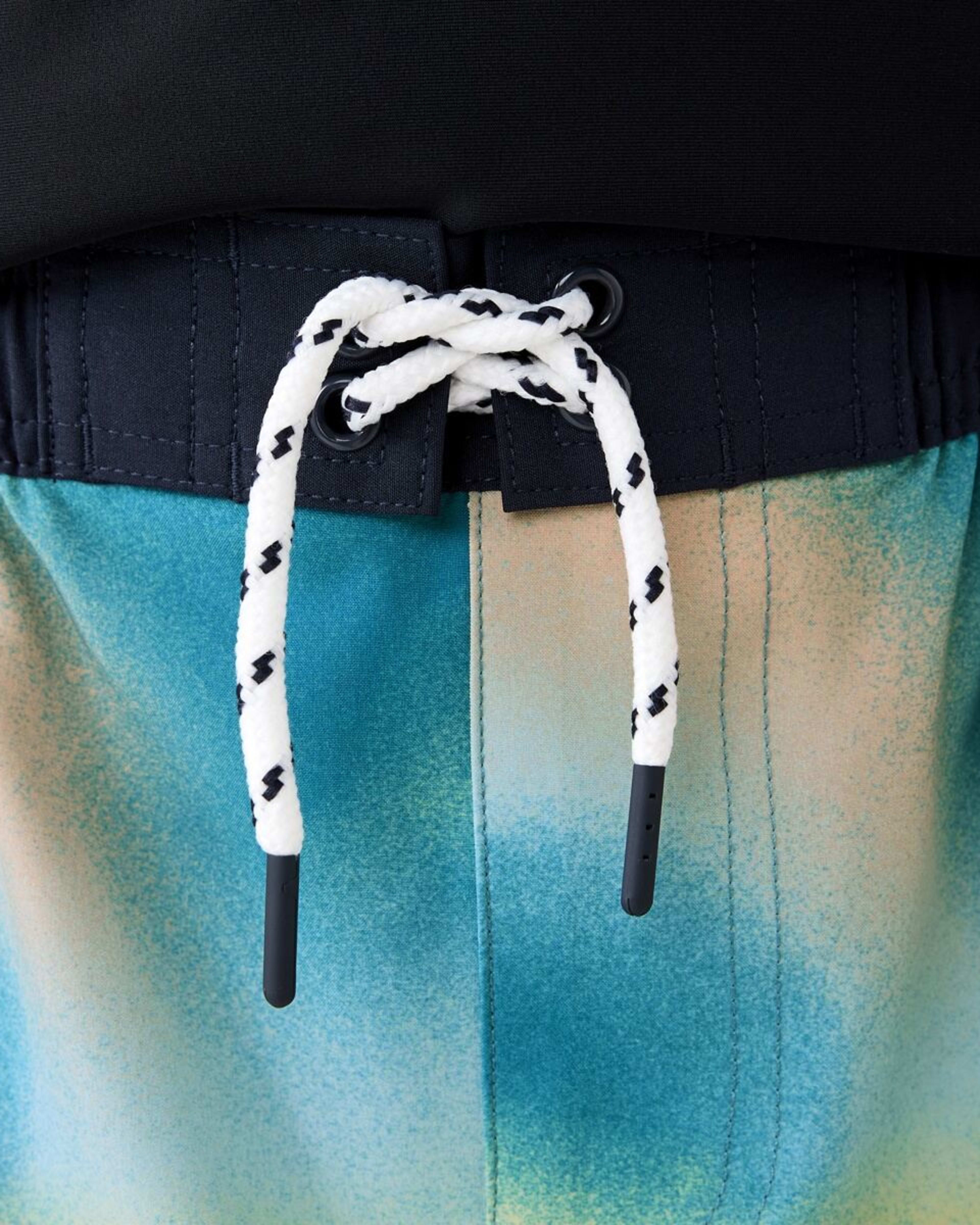 3 Longline Printed Swim Shorts Grn Surf, 3 of 7