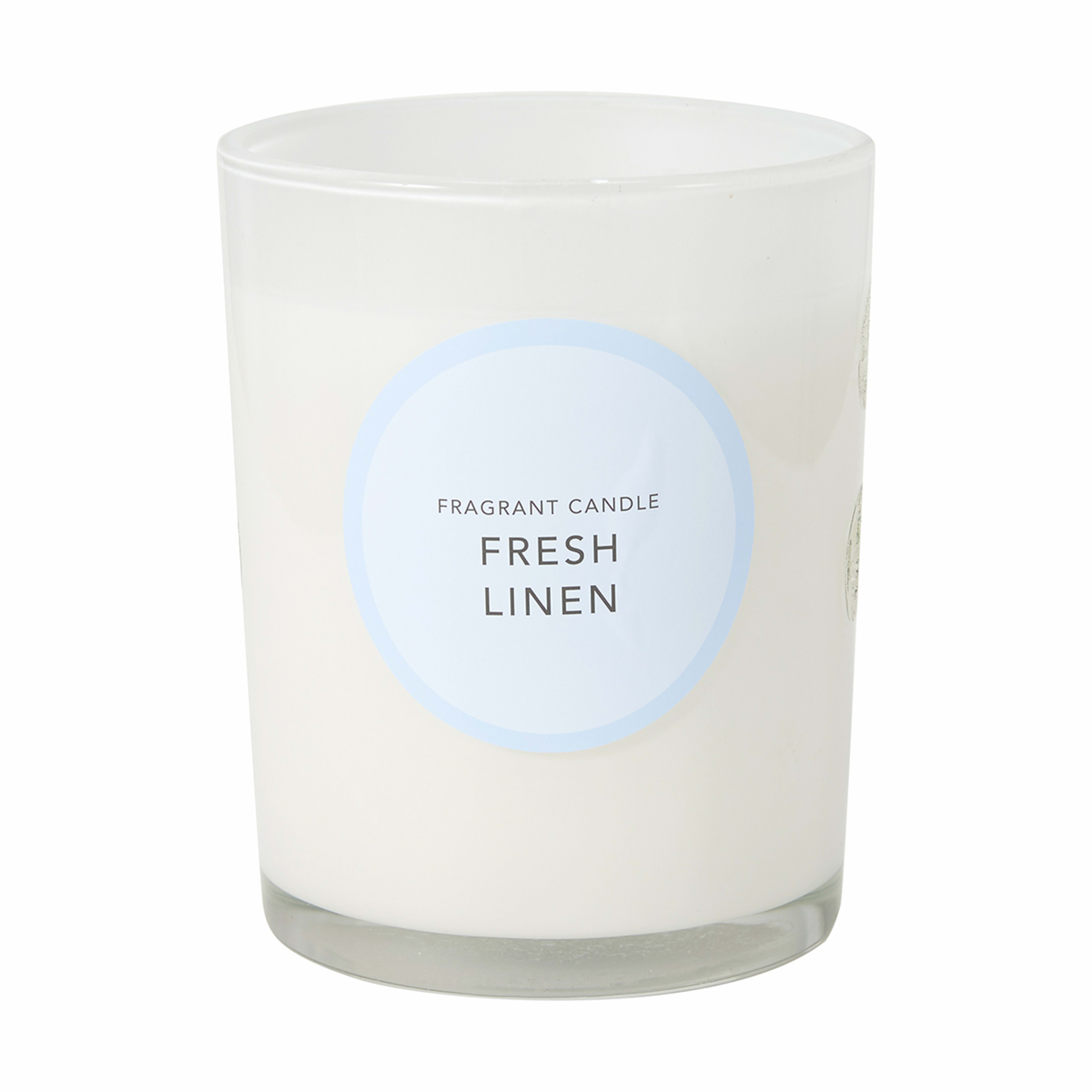 1 Fresh Linen Fragrant Candle - Extra Large