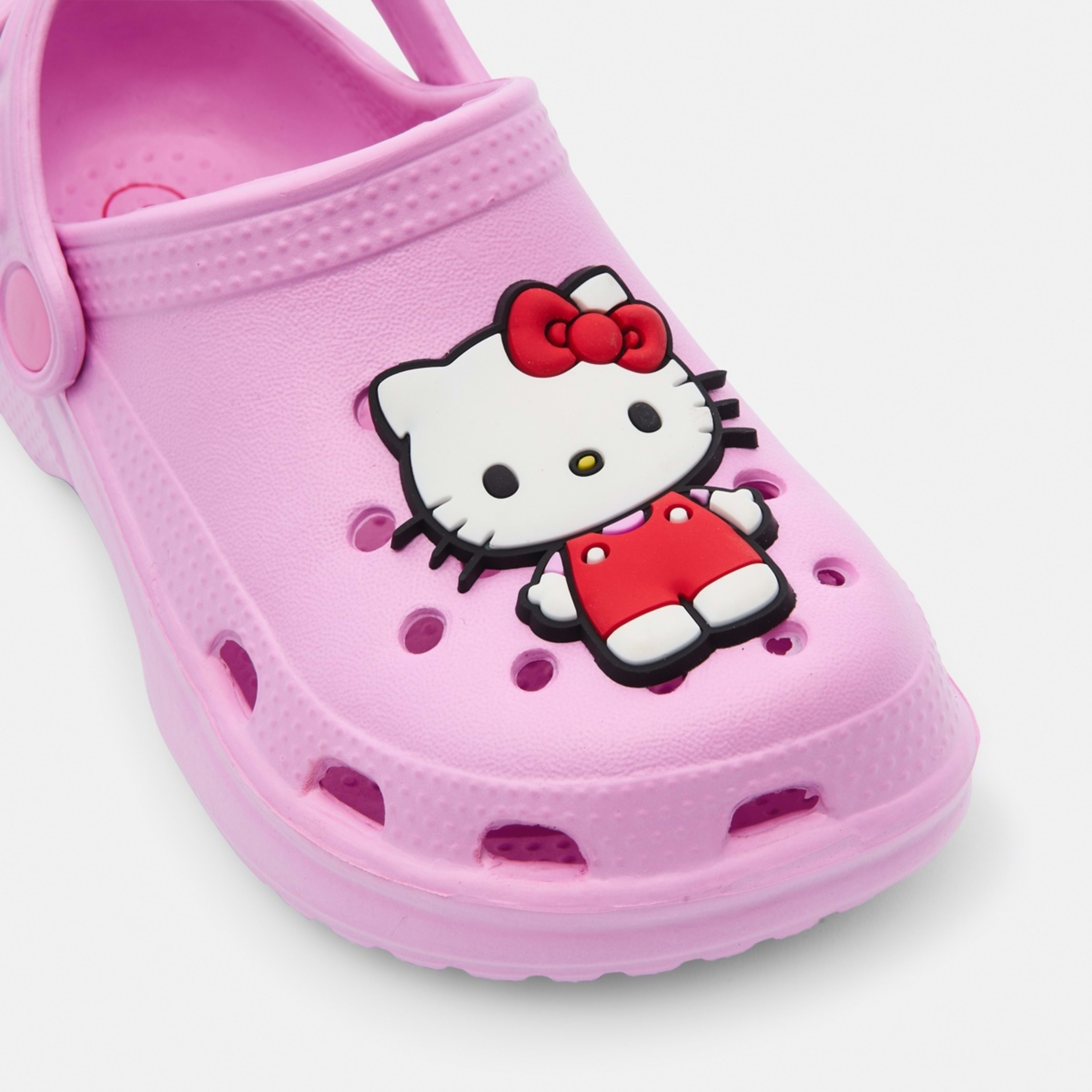 5 Junior Hello Kitty License Clogs Pink, 5 of 5