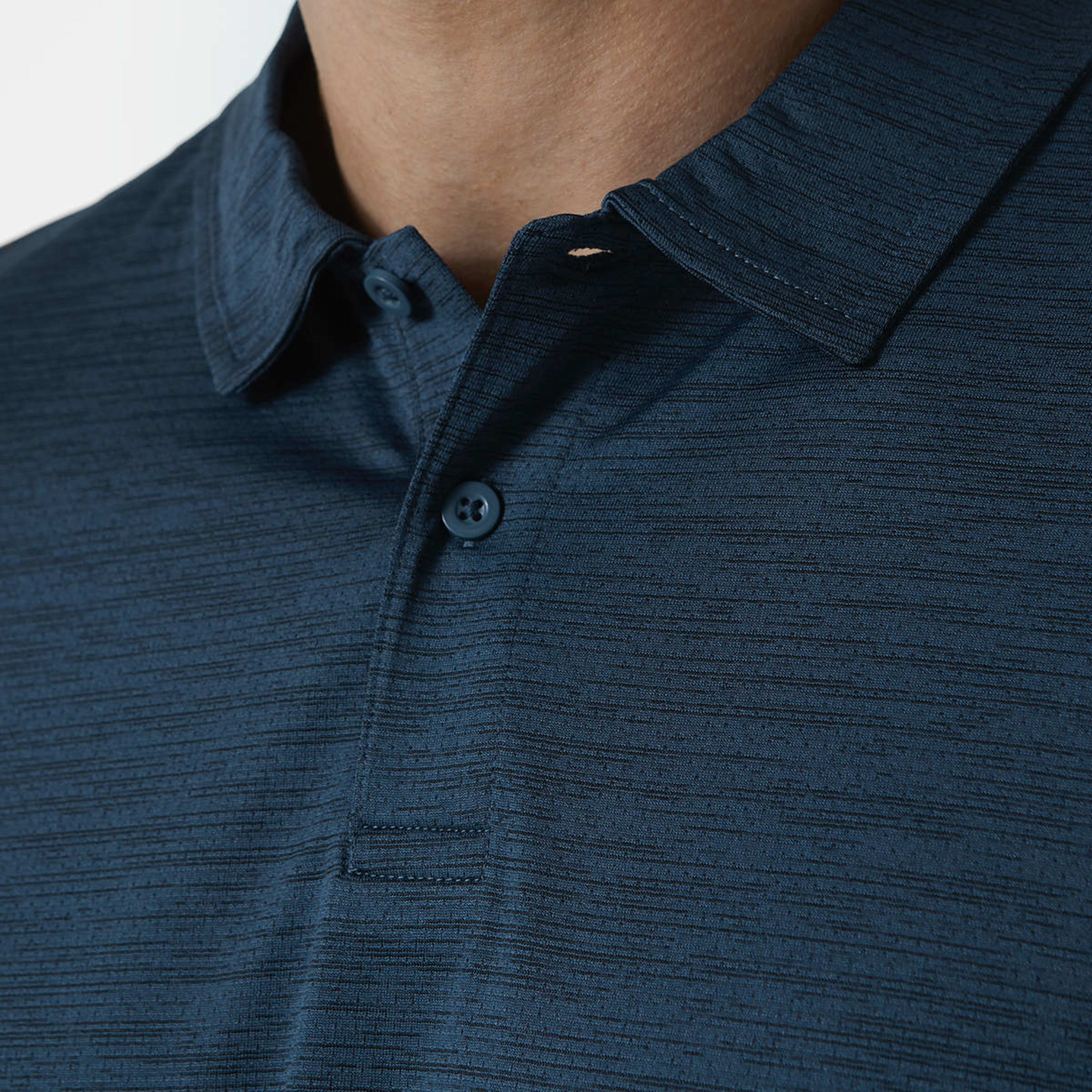 5 Active Mens Cationic Polo Shirt Navy Core, 5 of 5