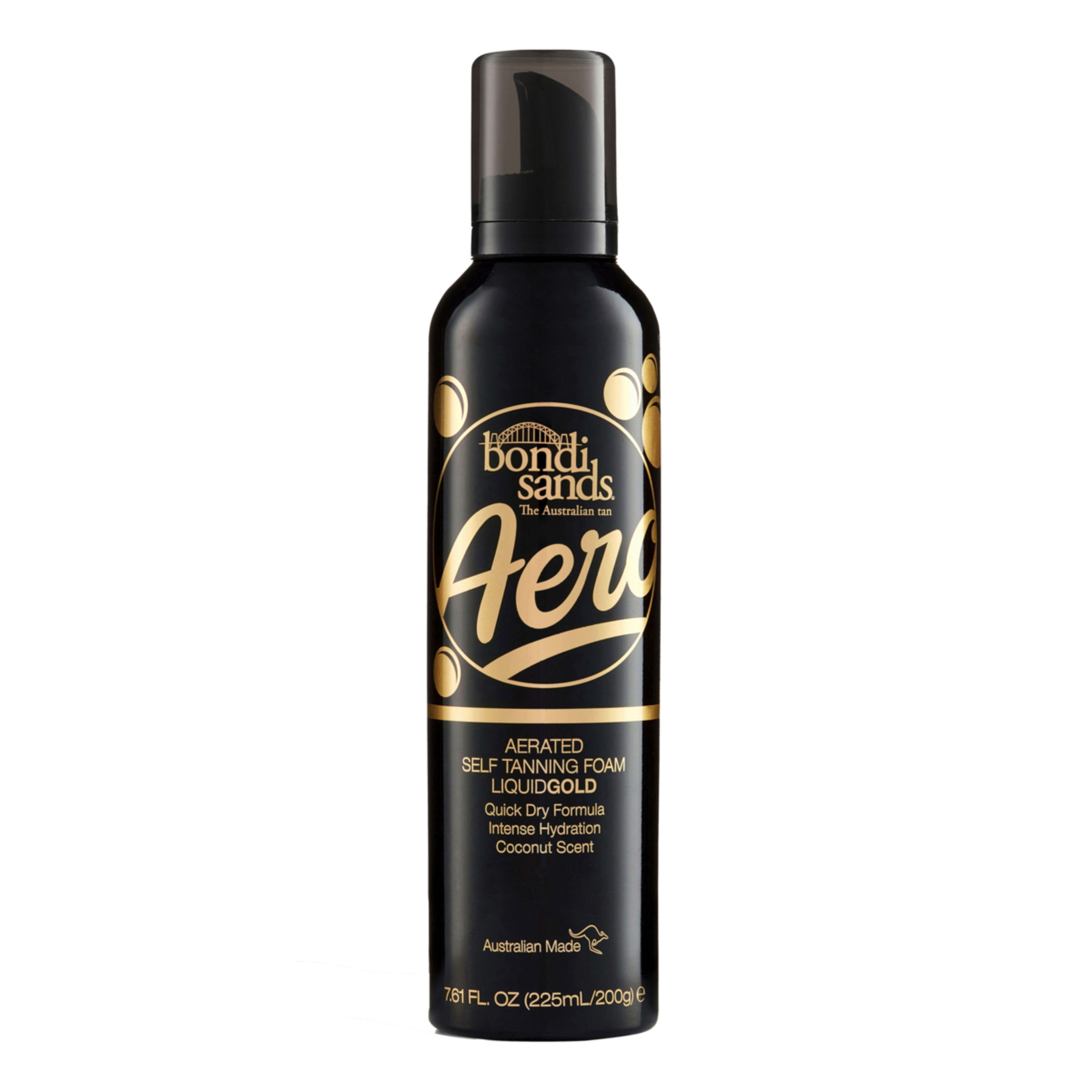 1 Bondi Sands Aero Aerated Self Tanning Foam Liquid Gold 225ml - Coconut Scent