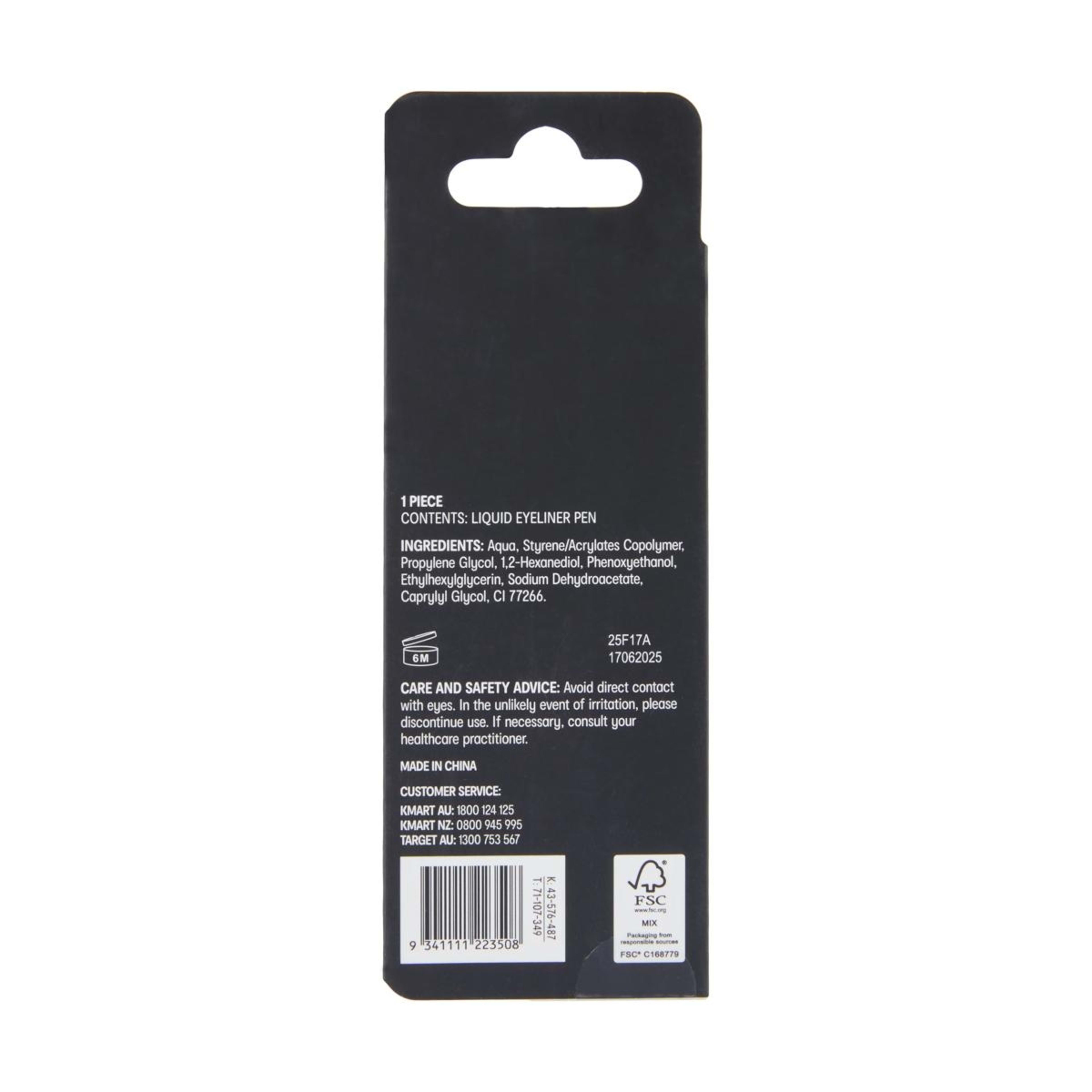 6 OXX Cosmetics Liquid Eyeliner Pen - Black, 6 of 6