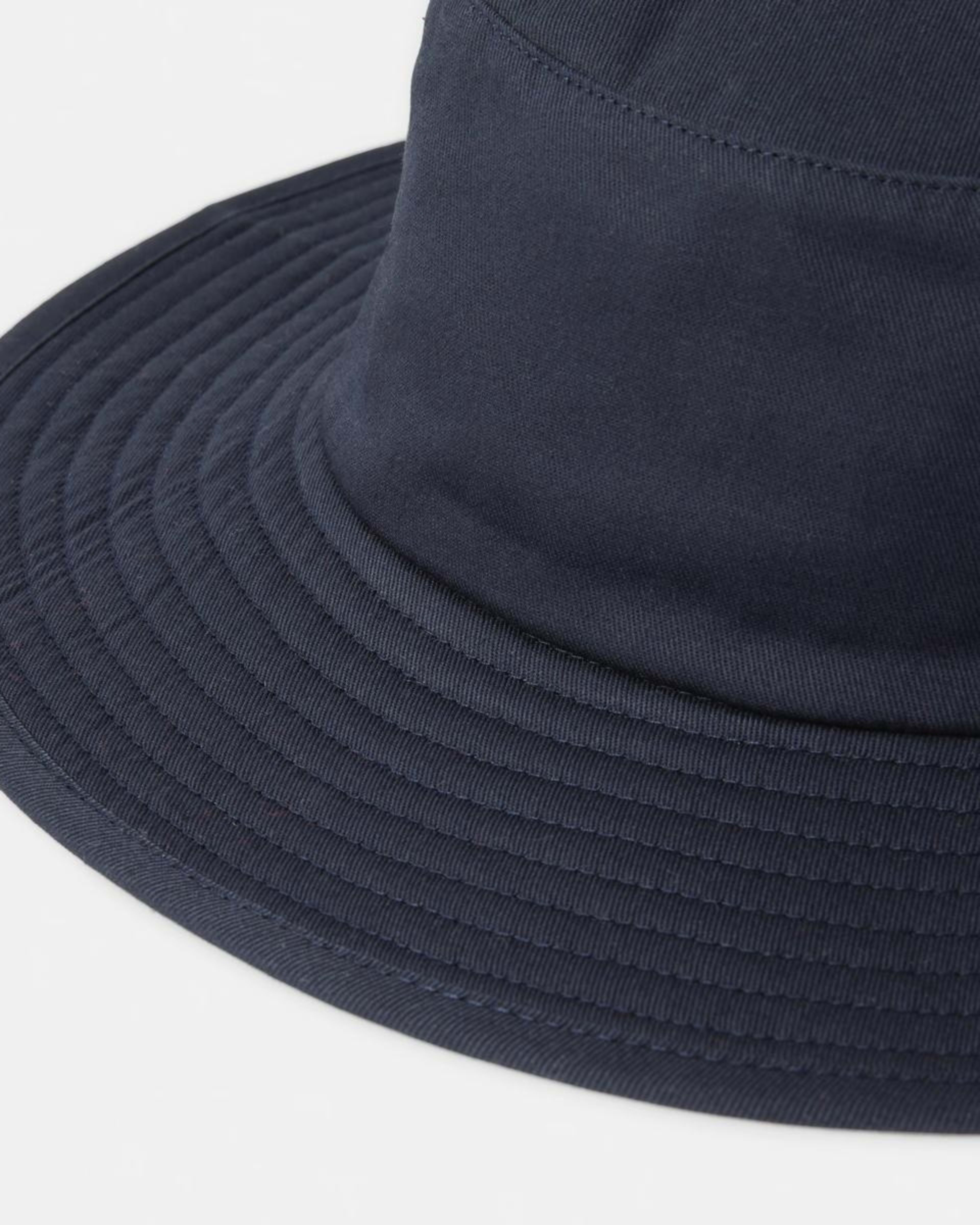 3 School Wide Brim Hat Navy, 3 of 4