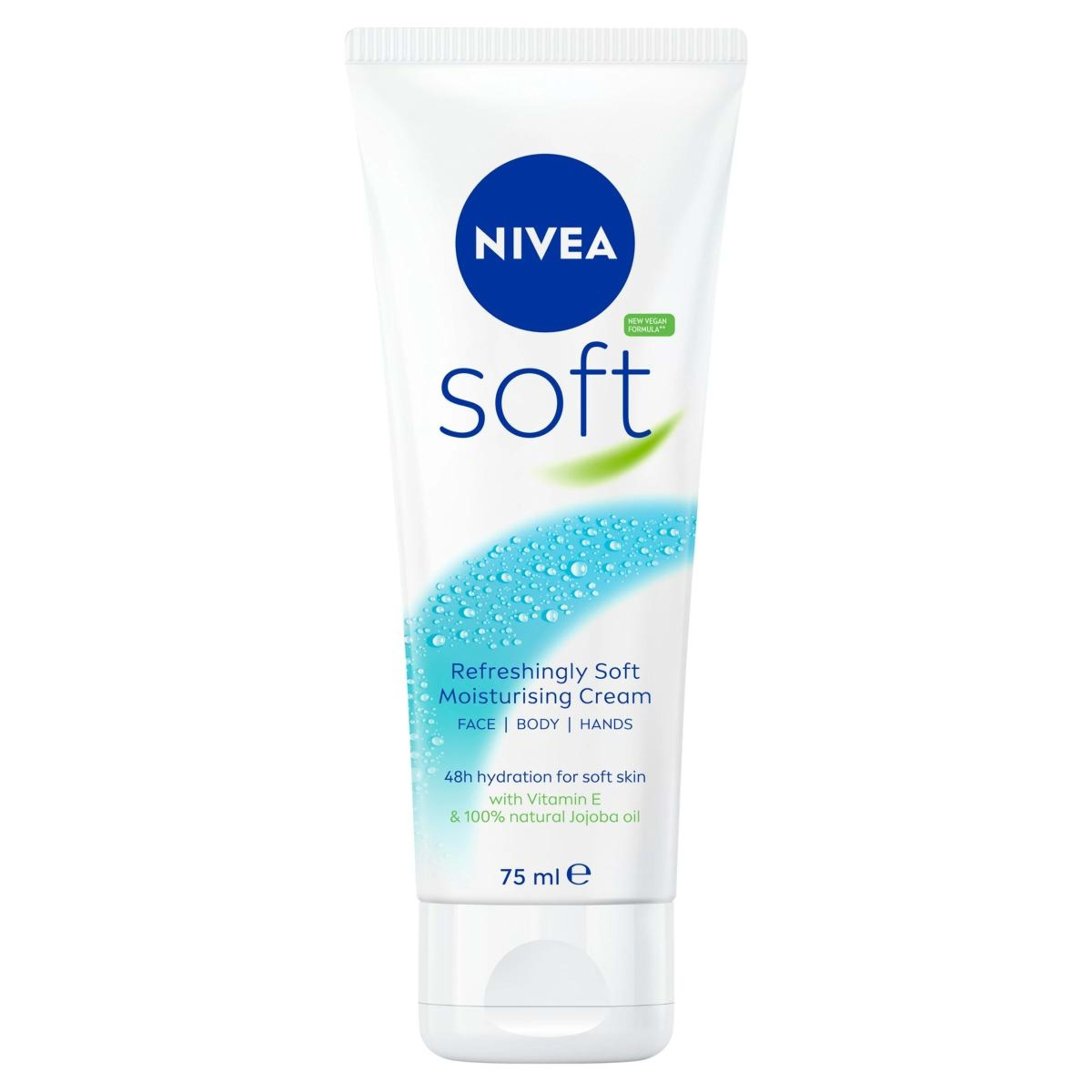 1 Nivea Soft Moisturising Cream 75ml - Jojoba Oil and Vitamin E