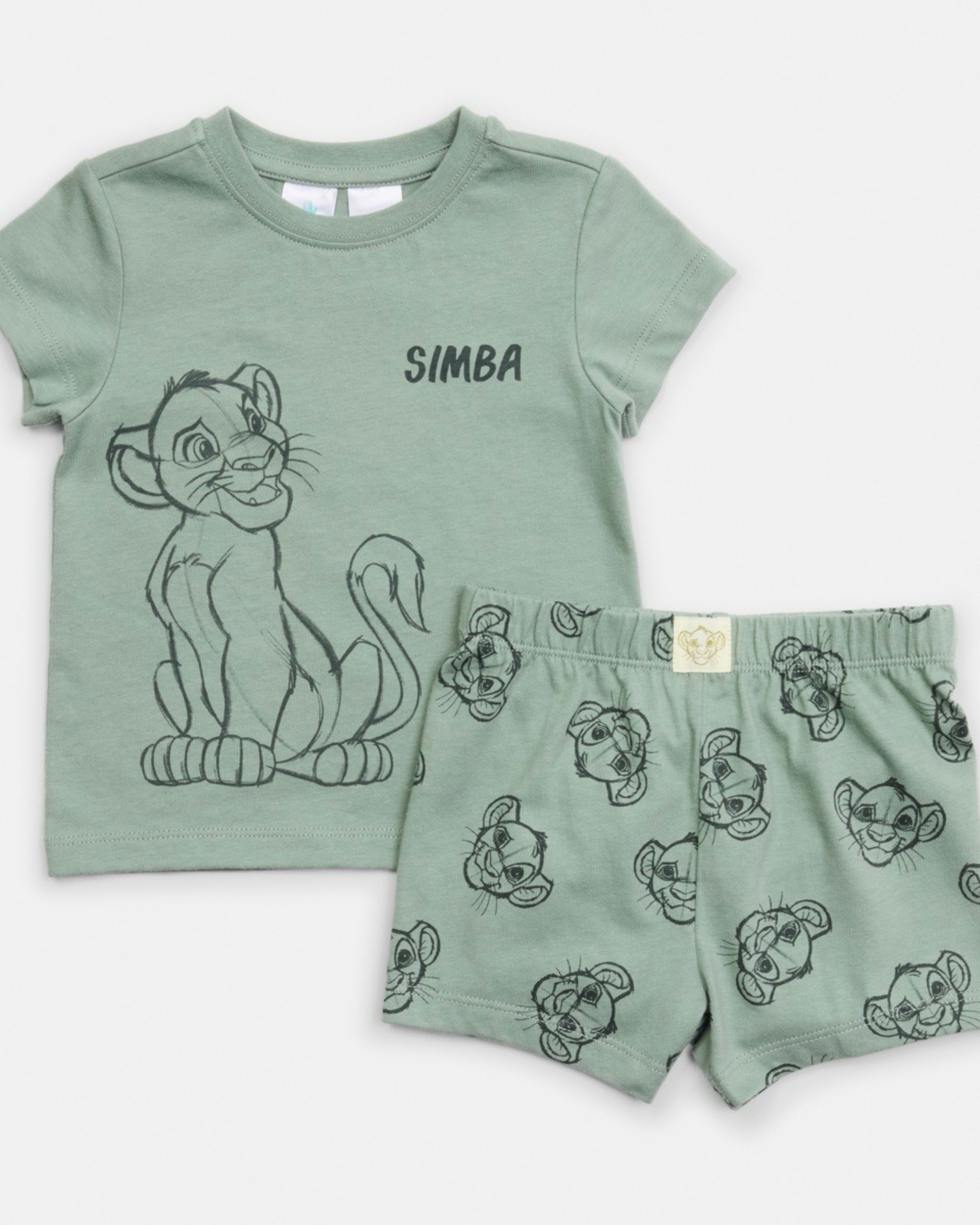 1 Lion King License Pyjama Set LION KING GREEN, 1 of 5