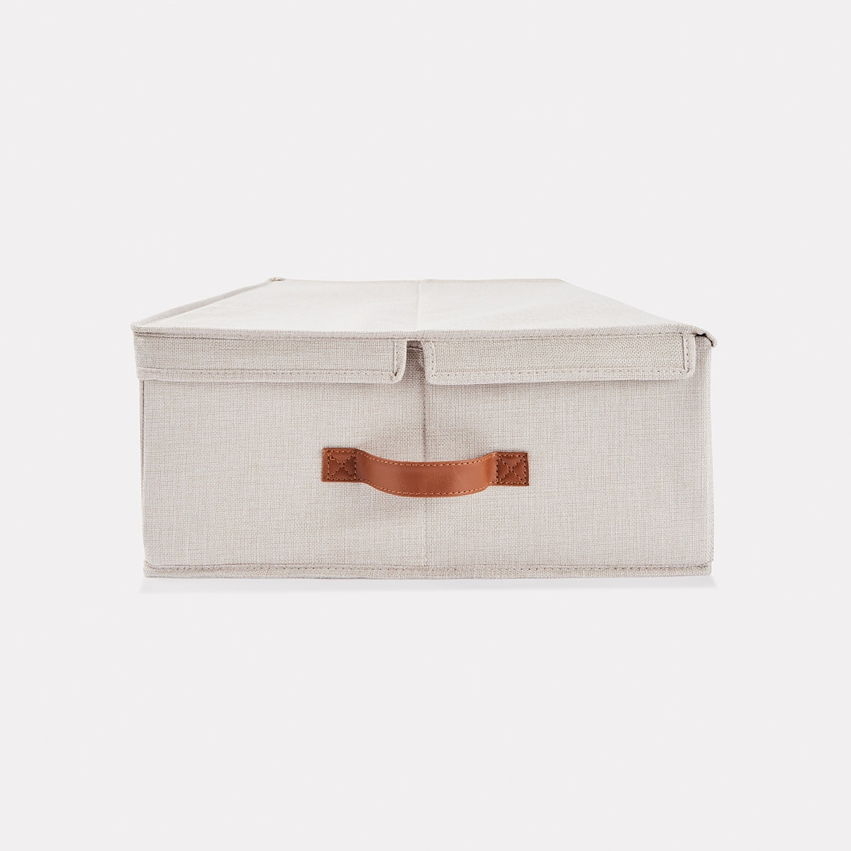 Linen Look Underbed Storage Box Kmart