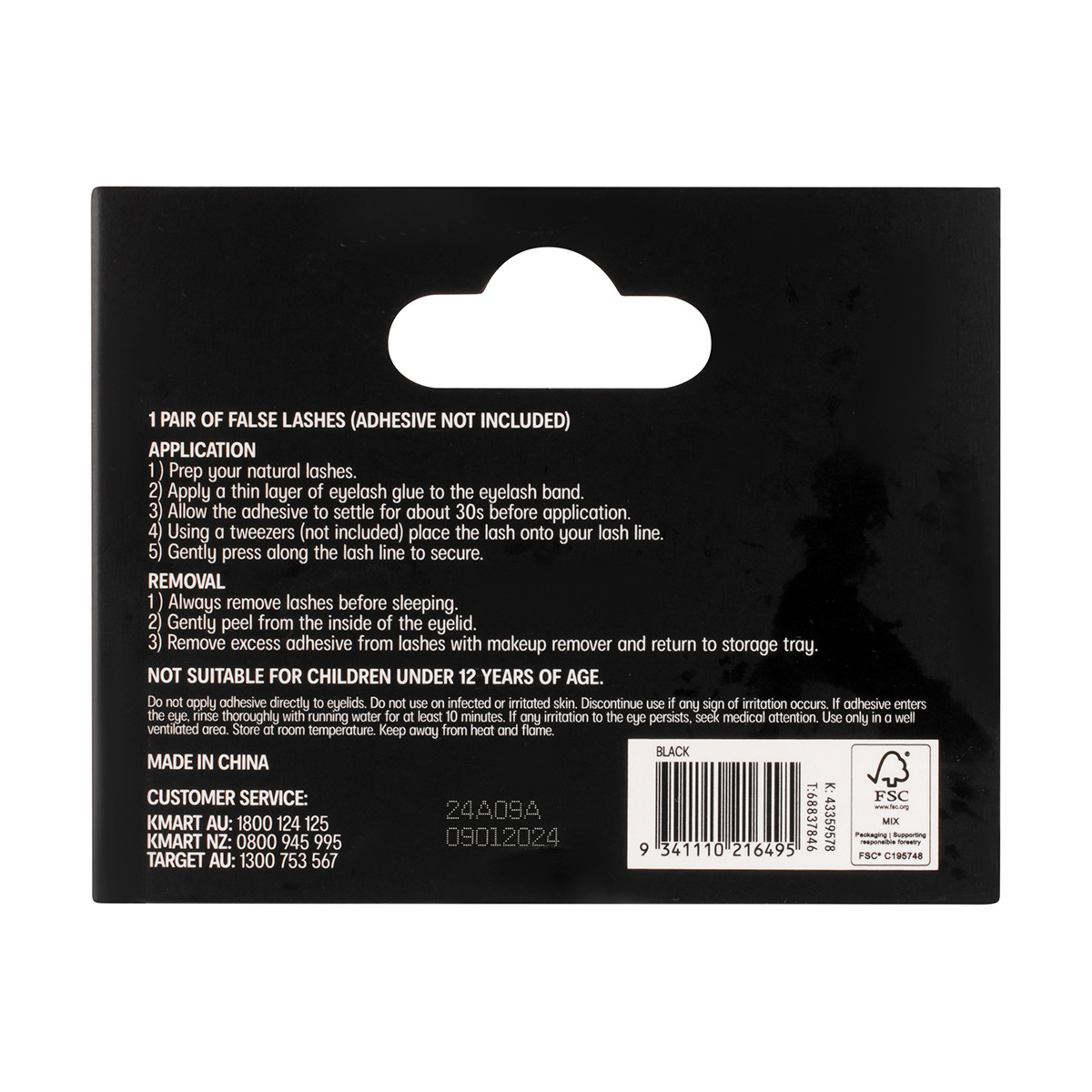 5 OXX Cosmetics 3D Faux Mink False Lashes - No. 111, 5 of 5