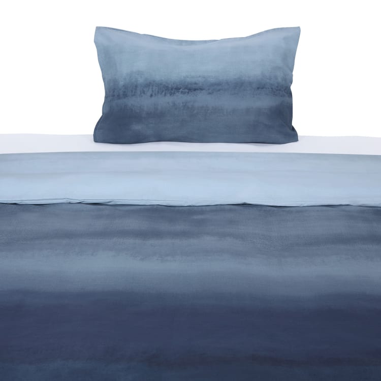 Ombre Reversible Quilt Cover Set Single Bed Kmart