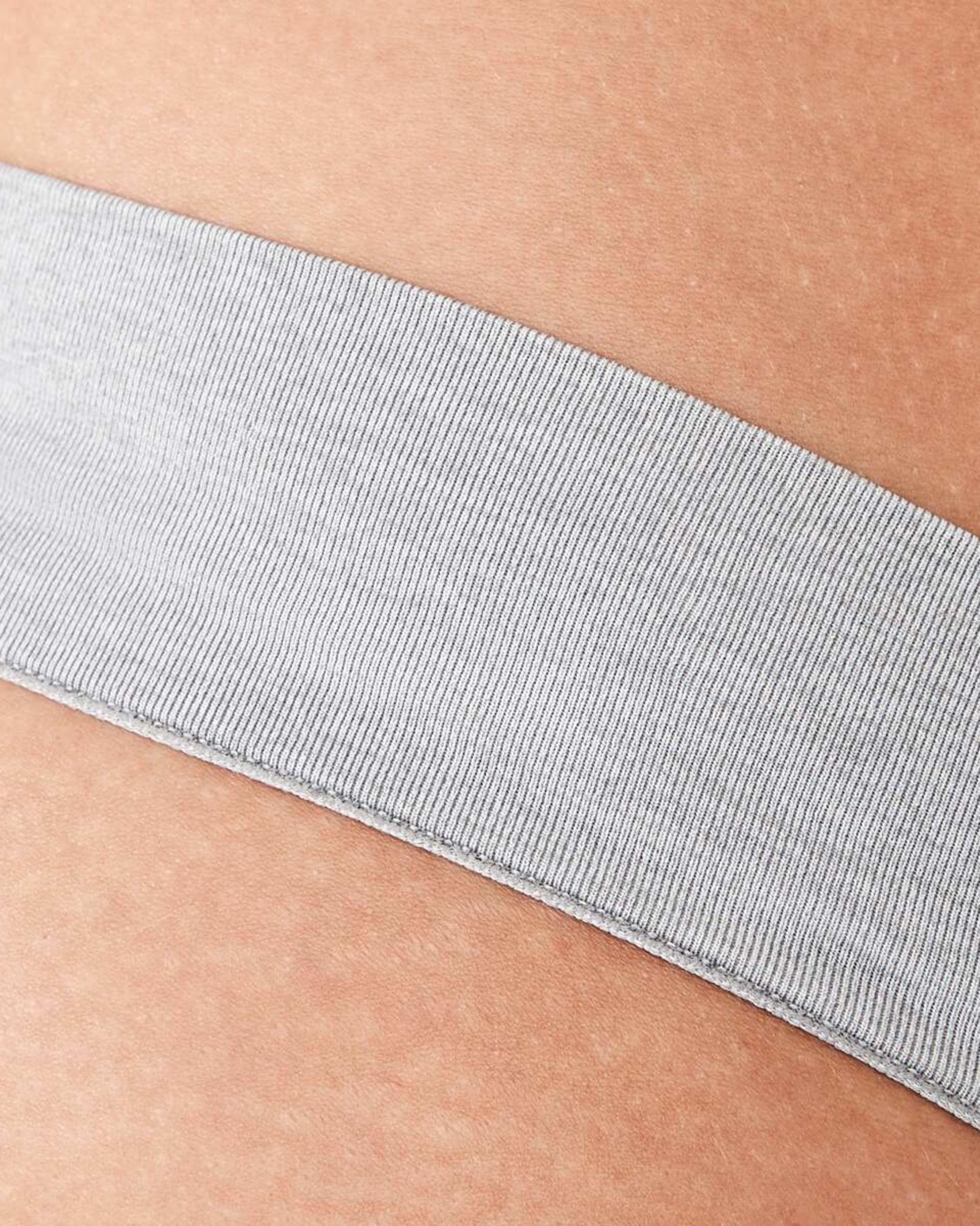 5 3 Pack V-Front Seamfree G-string Briefs GREY MARLE PACK, 5 of 5
