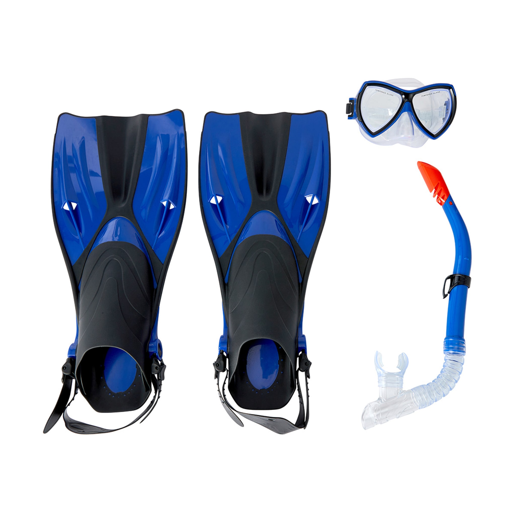 3 Piece Adult Snorkel Set Kmart
