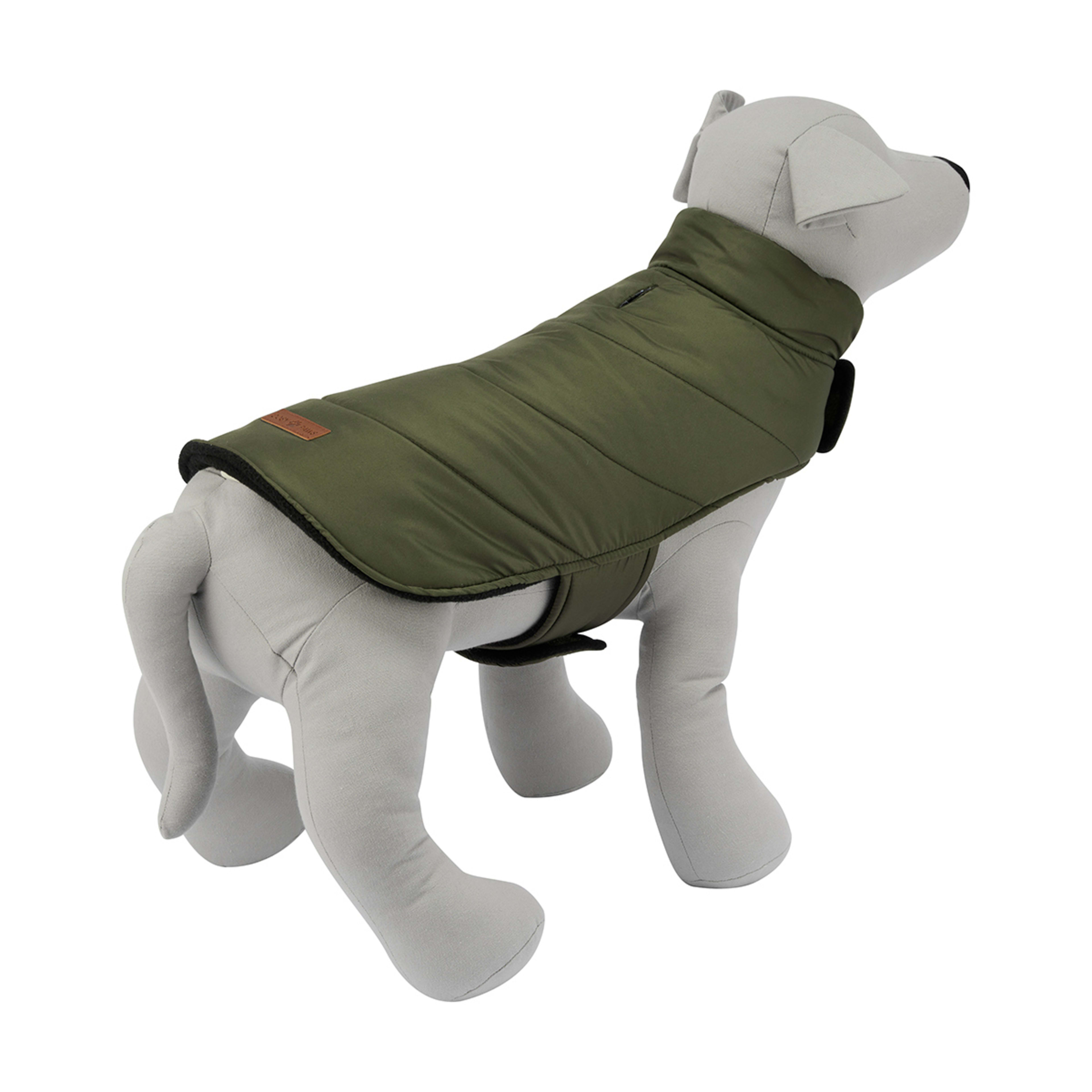 3 Pet Puffer Vest - Small, Green, 3 of 10