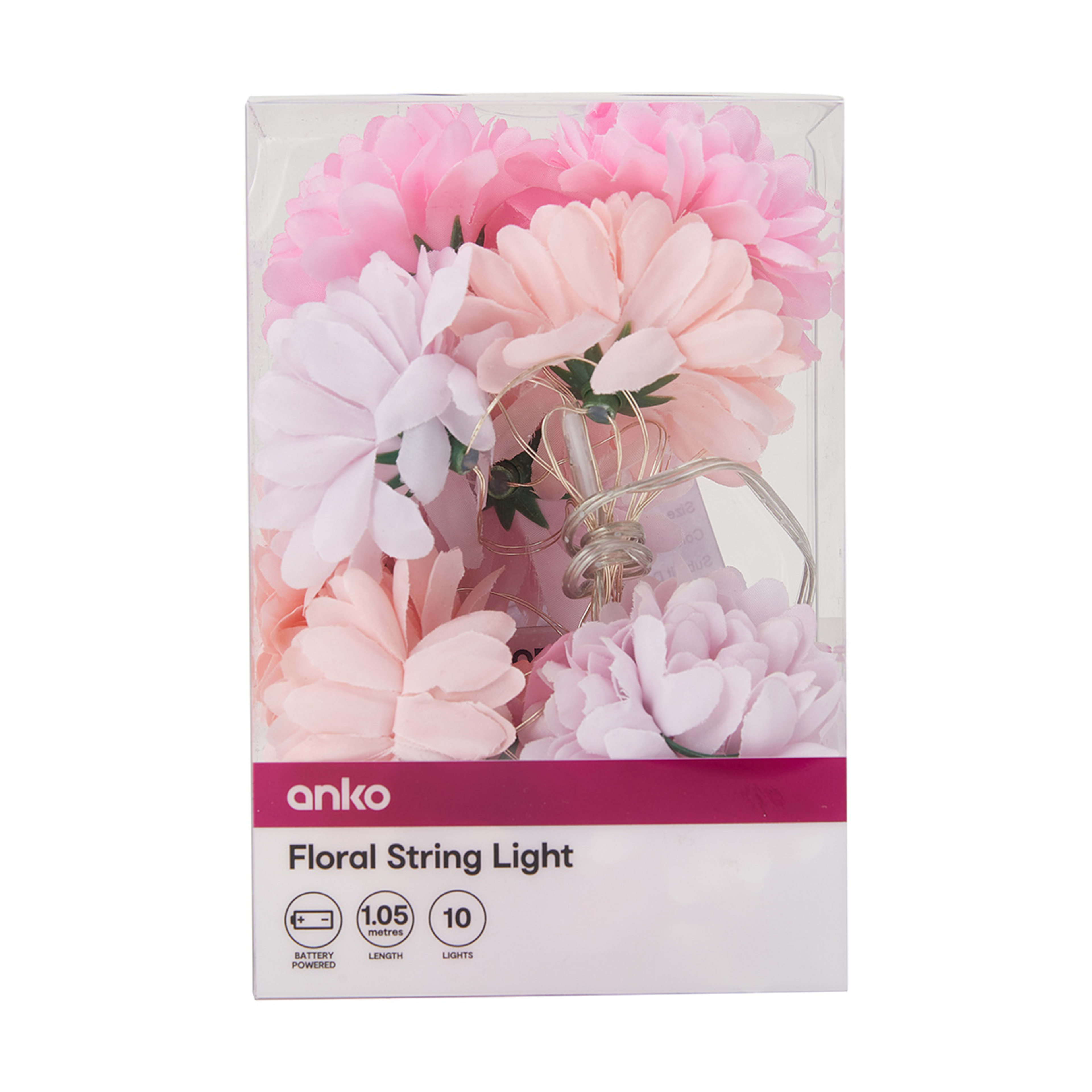 Floral String Lights Kmart