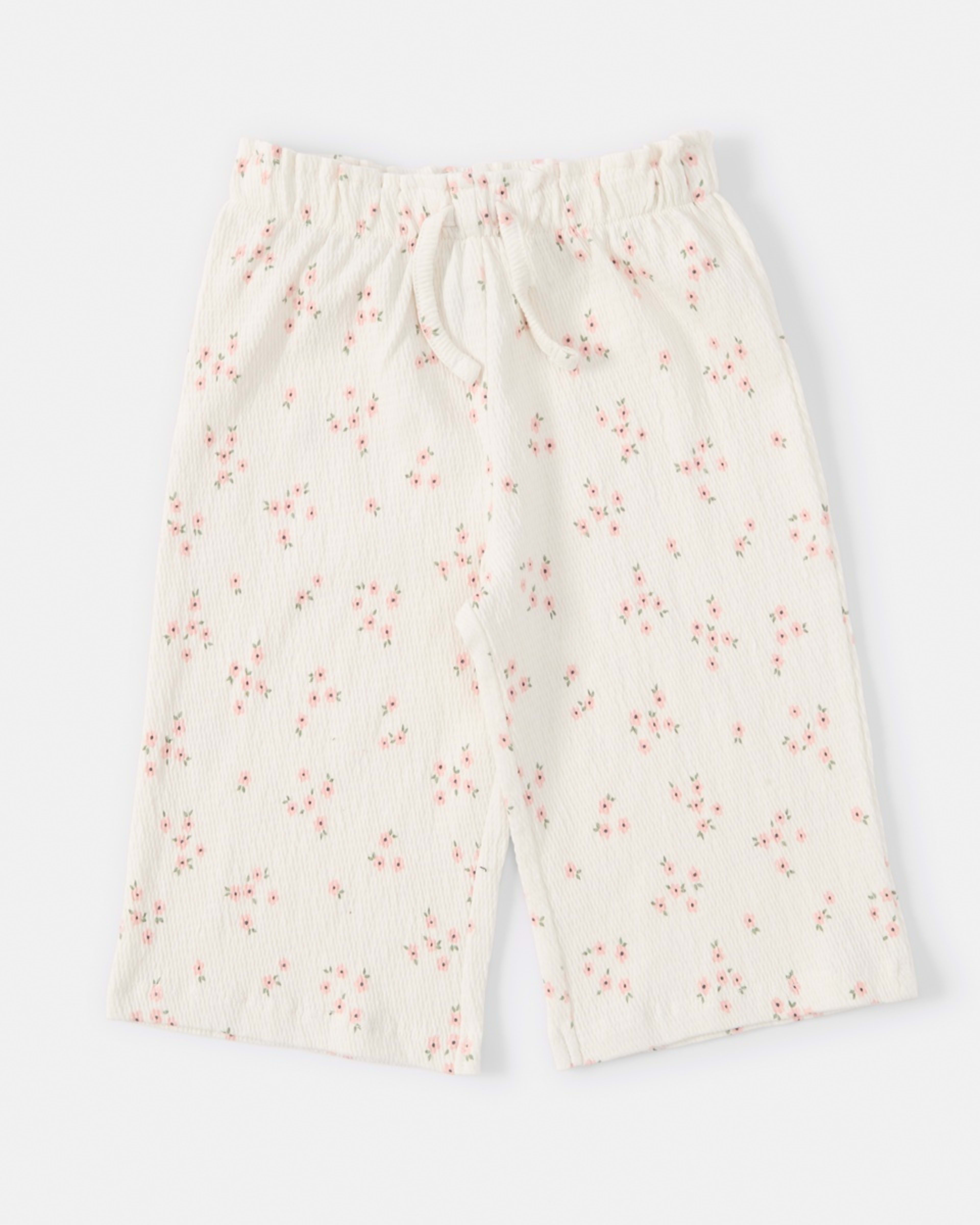 1 Crinkle Pants EGRET BLOOM FLORAL, 1 of 3