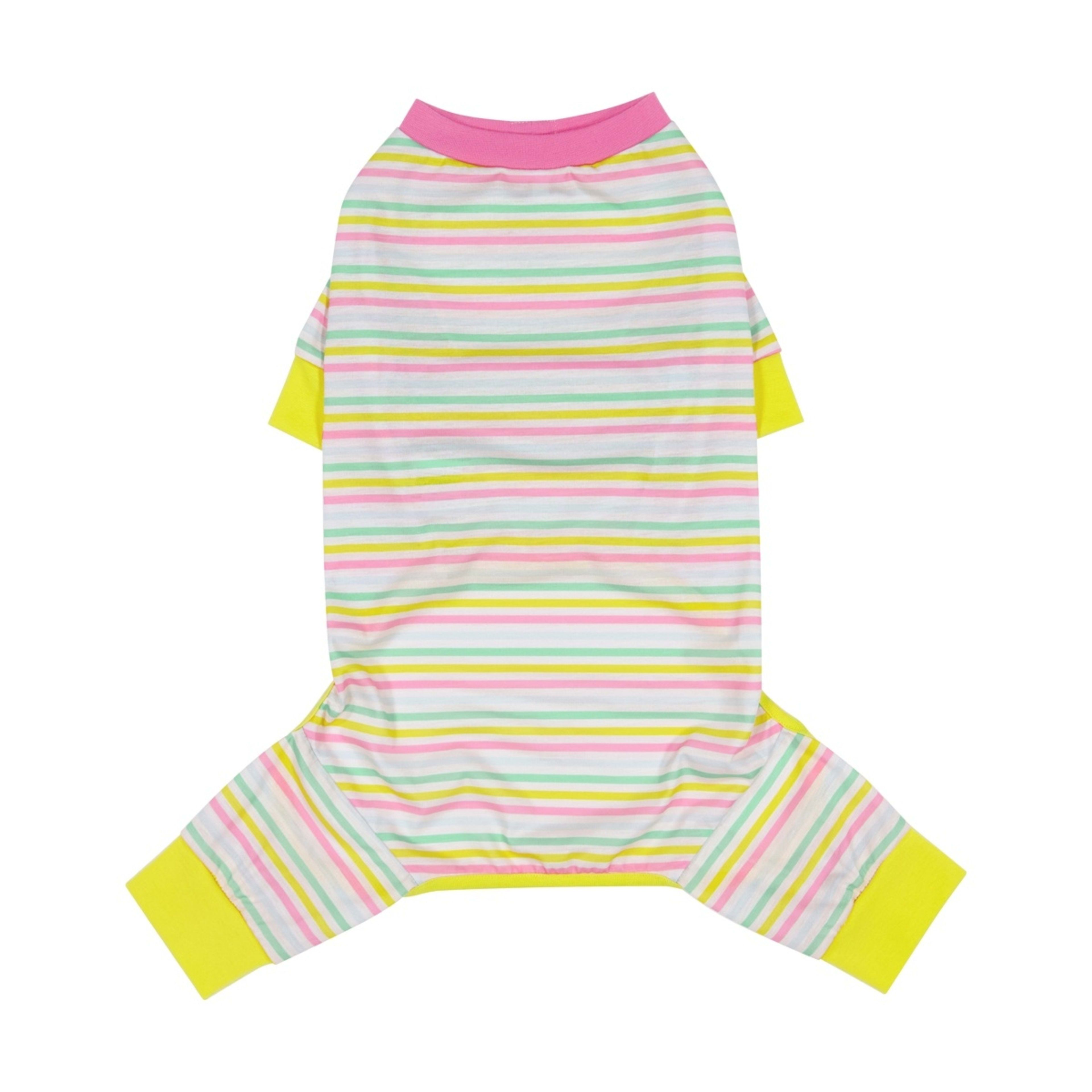 5 Pet Pyjamas Stripe - Large, Pink, 5 of 9
