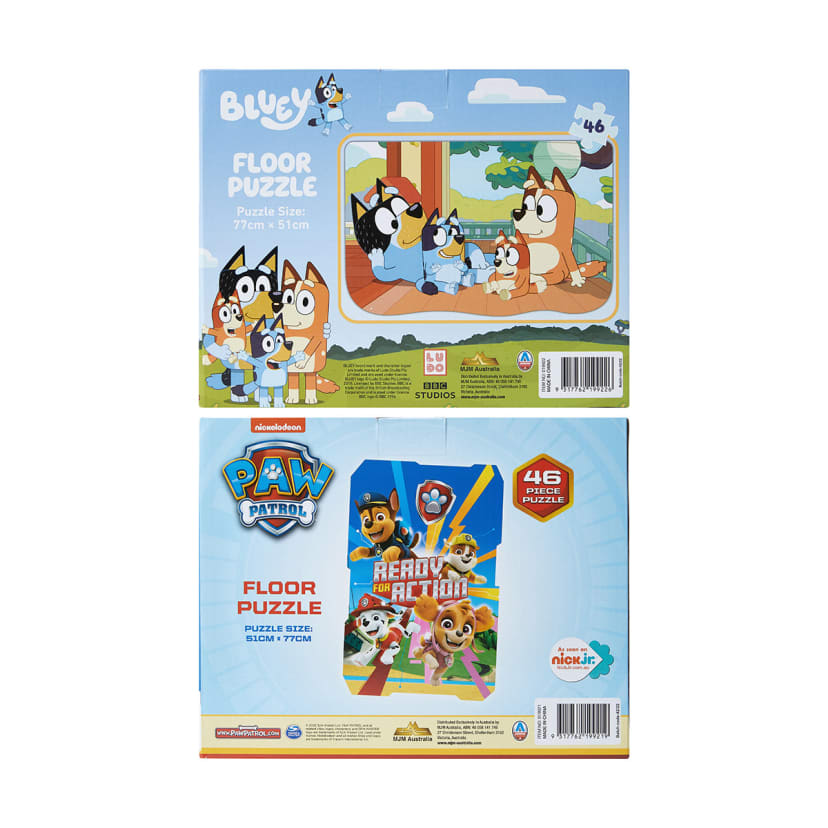 46 Piece Floor Puzzle Assorted Kmart