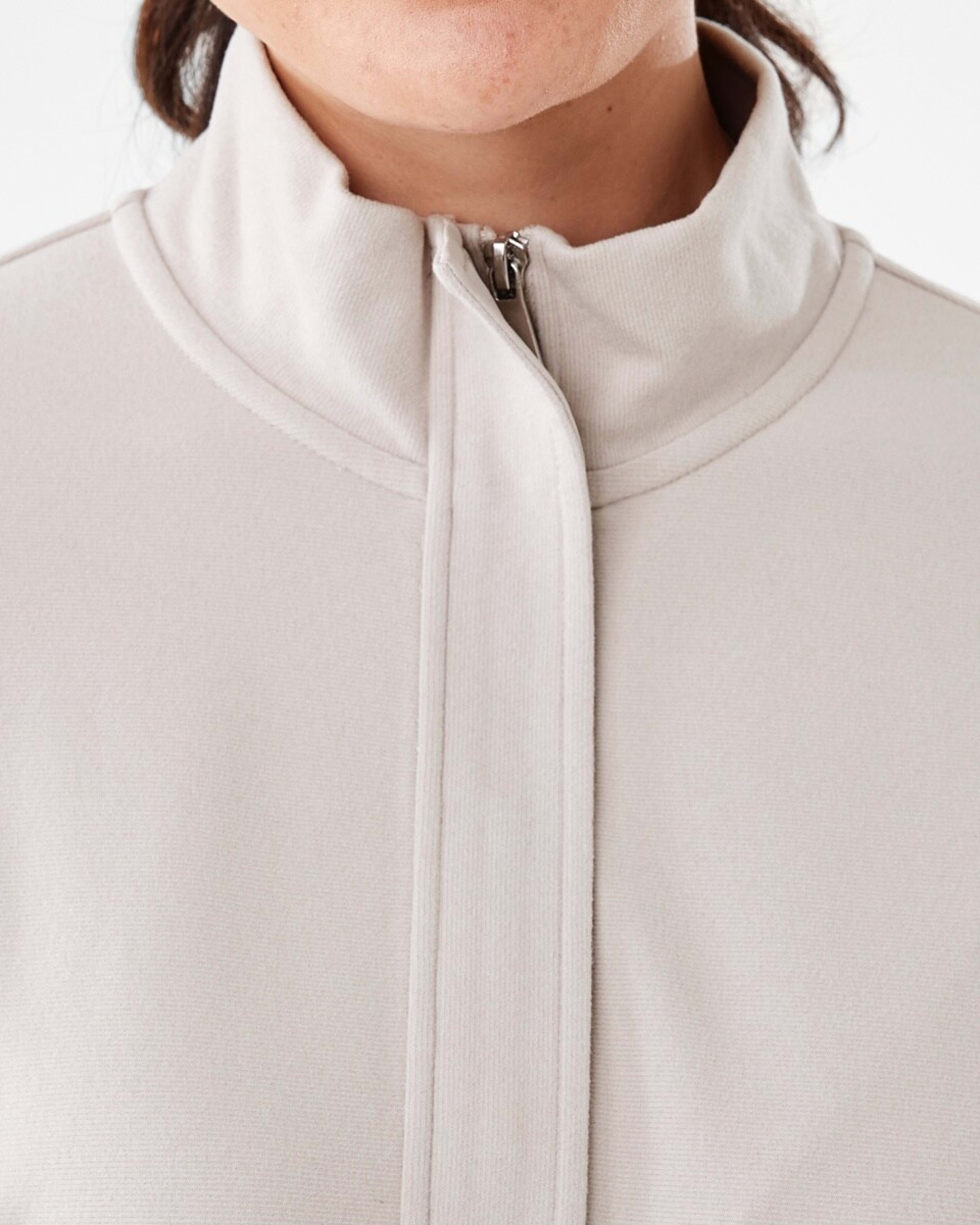 5 Active Womens Half Zip Mid Layer Sweatshirt DOLPHIN GREY, 5 of 7