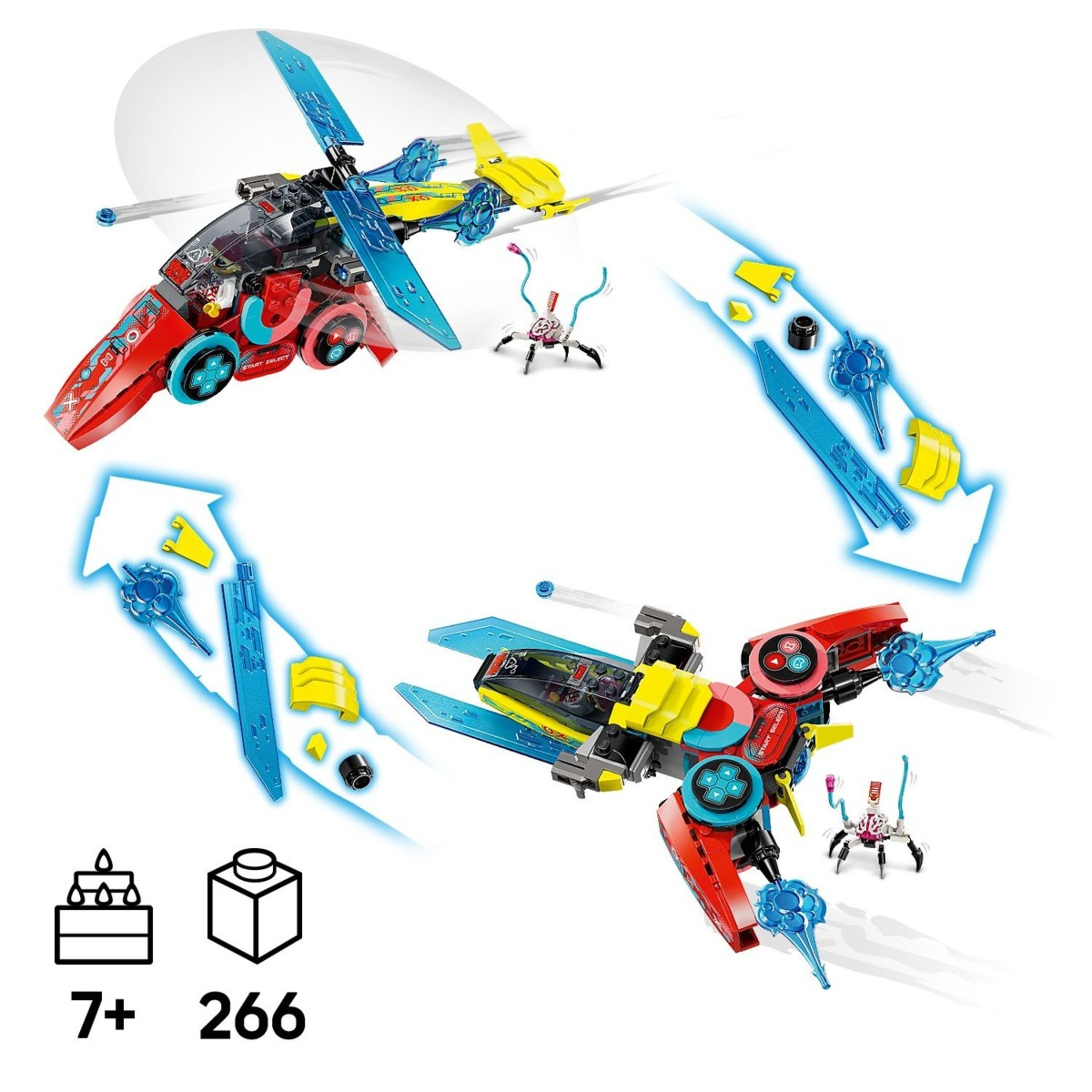 4 LEGO DREAMZzz Cooper's Gaming Controller Jet 71489, 4 of 10