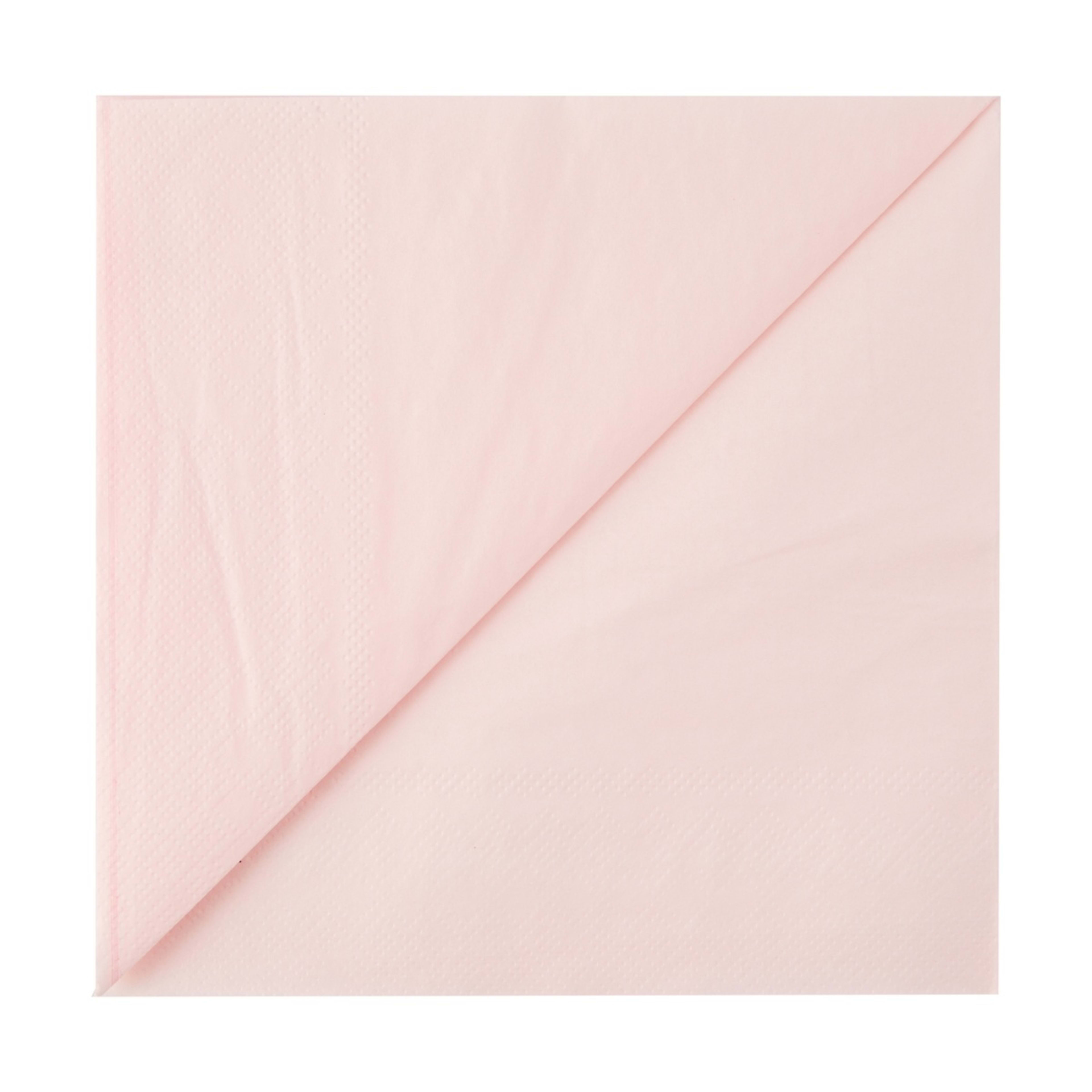 4 20 Piece Pastel Pink Paper Napkins, 4 of 5