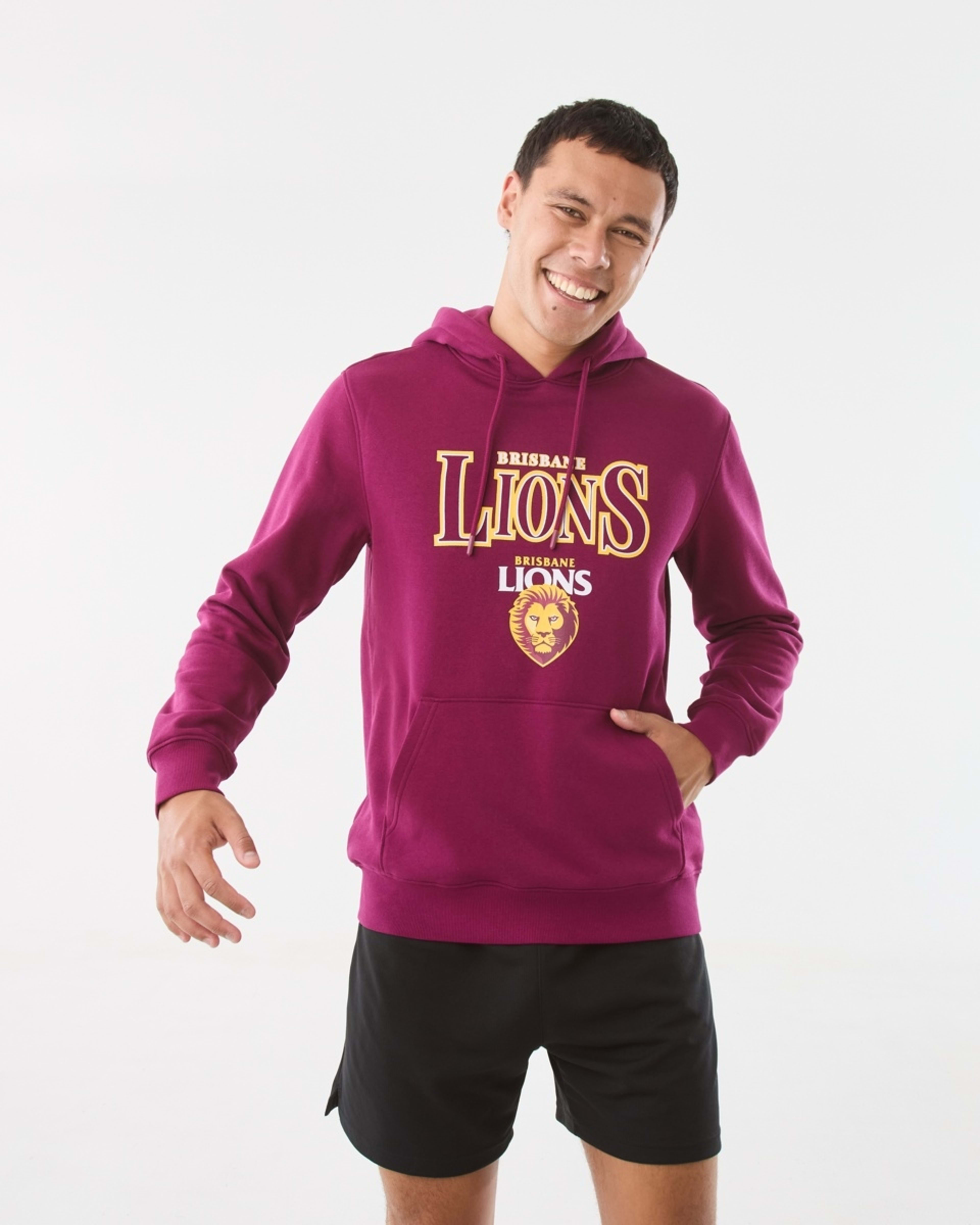 1 Official AFL Adult Hoodie Brisbane