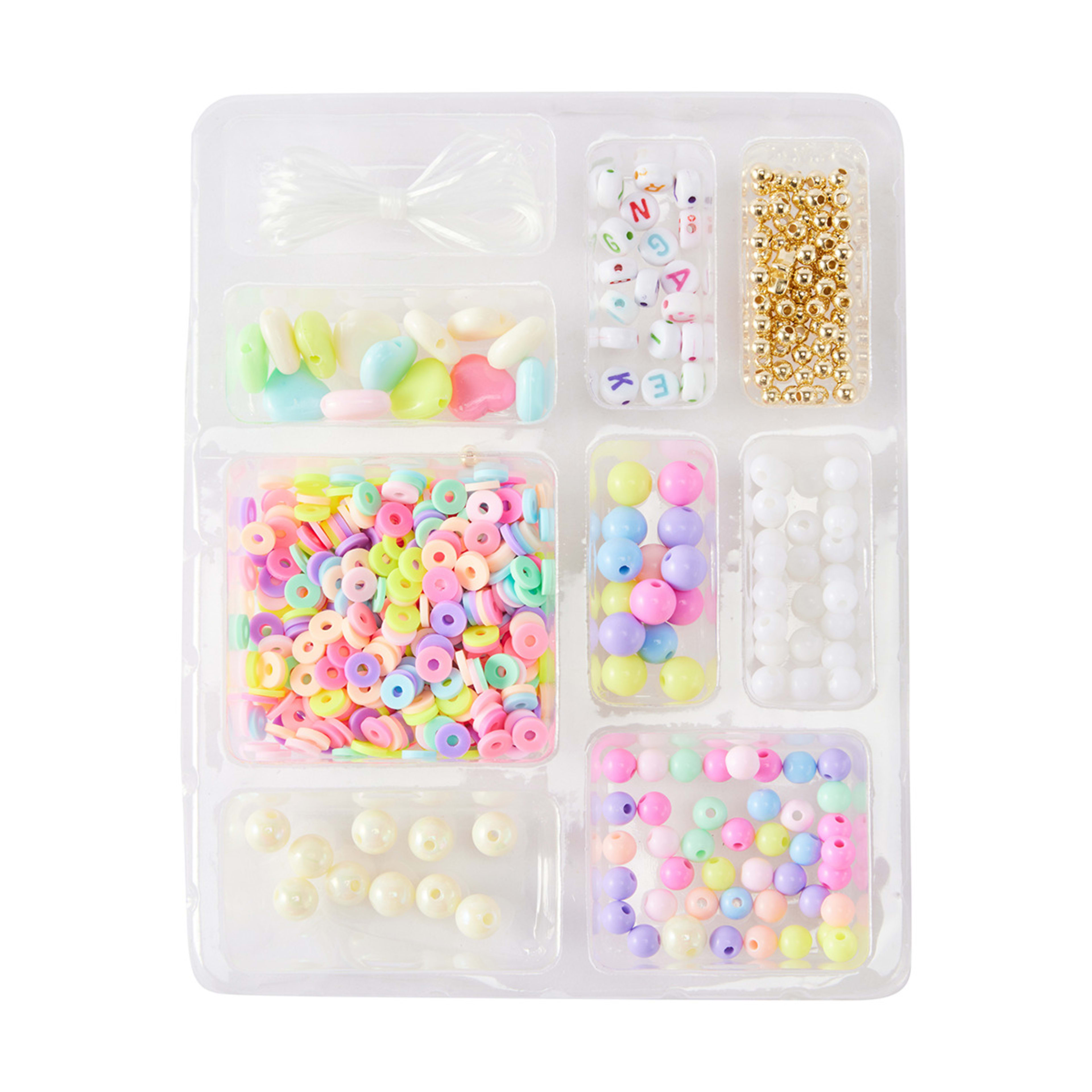 DIY Bracelet Kit Pastel Kmart
