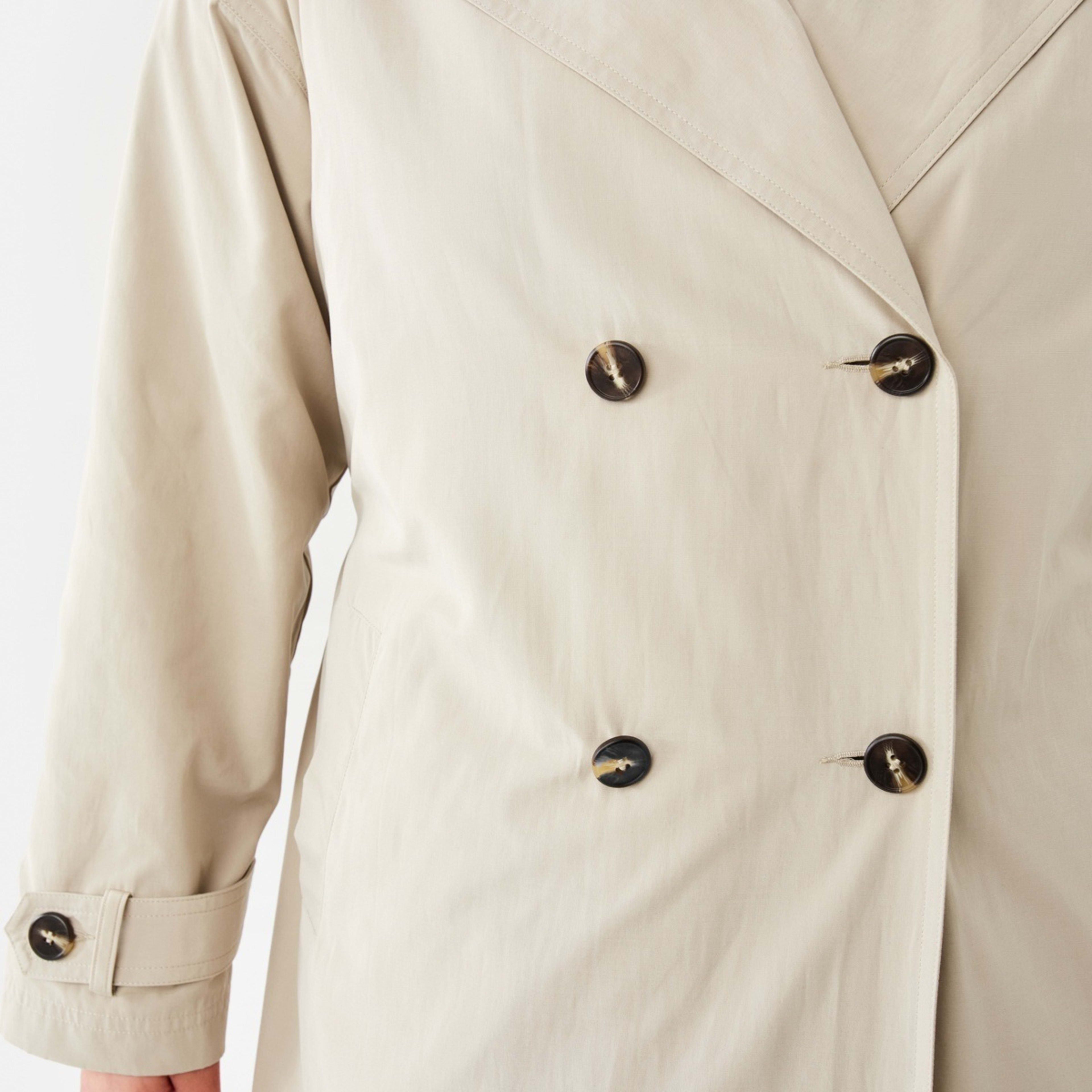 10 Longline Trench Natural Beige, 10 of 10