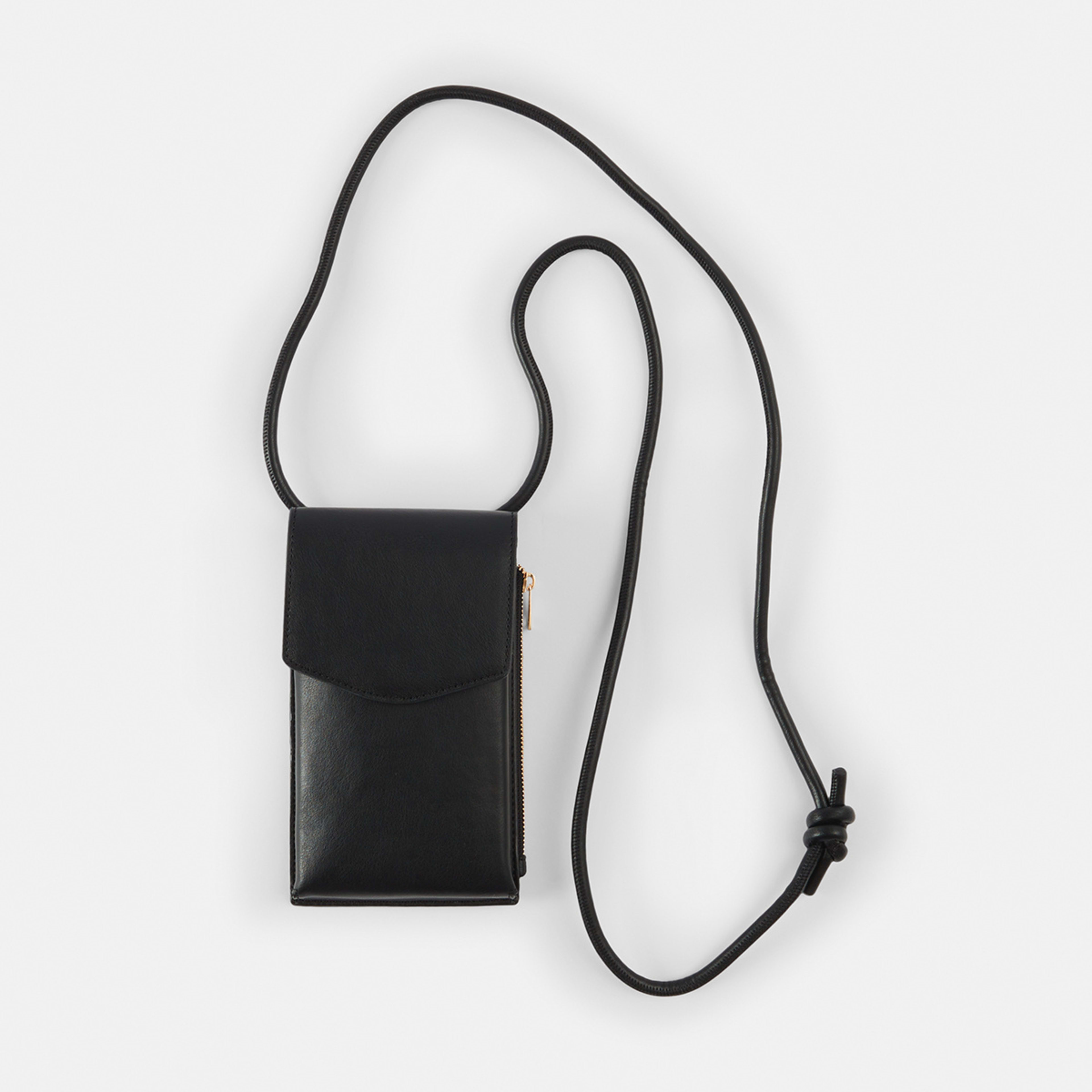 1 Phone Wallet Crossbody Bag Black, 1 of 7