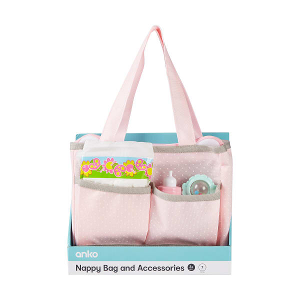 Nappy Bag and Accessories Kit Kmart