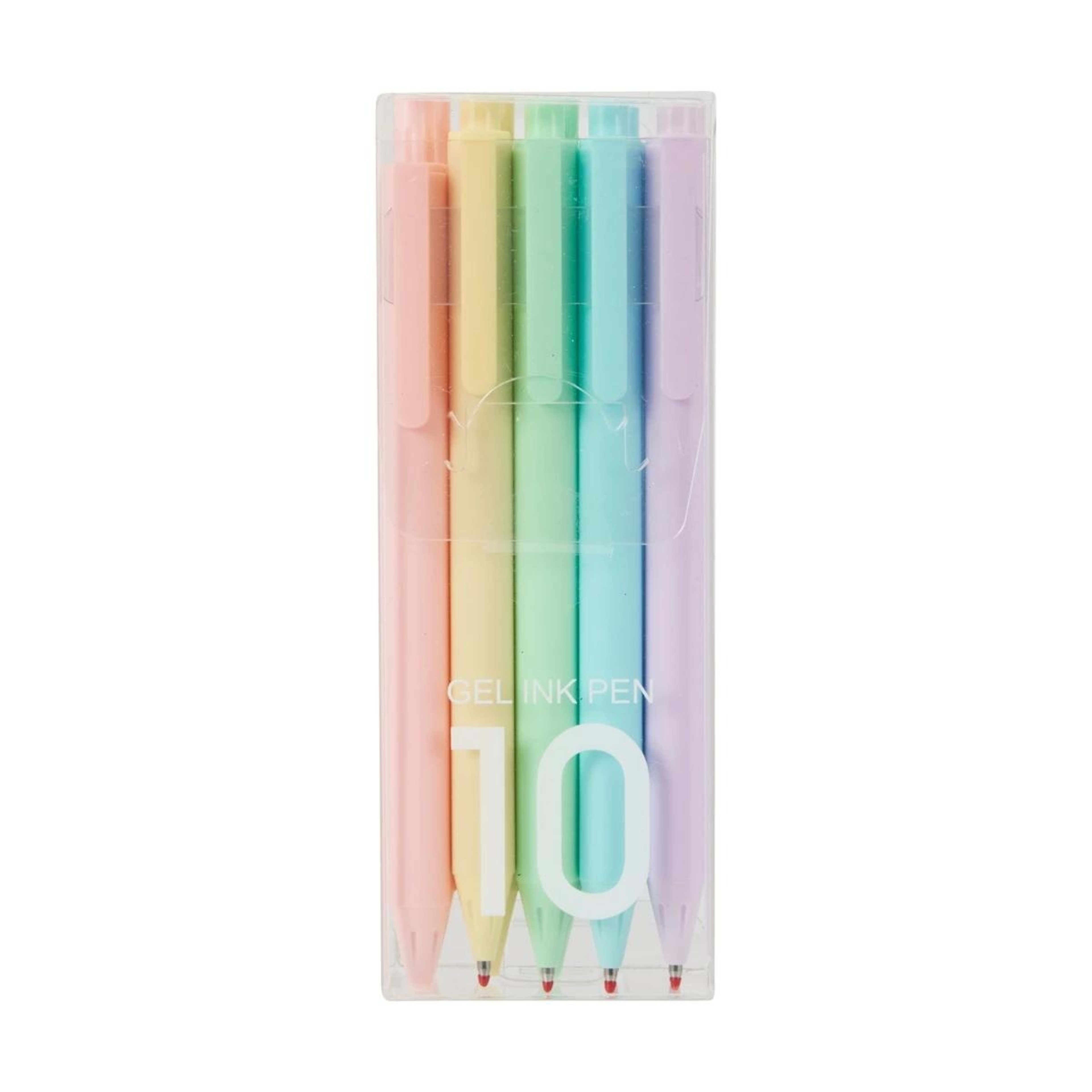 1 10 Pack Gel Ink Pen, 1 of 5