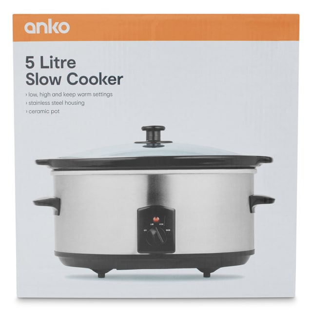 5L Slow Cooker Kmart