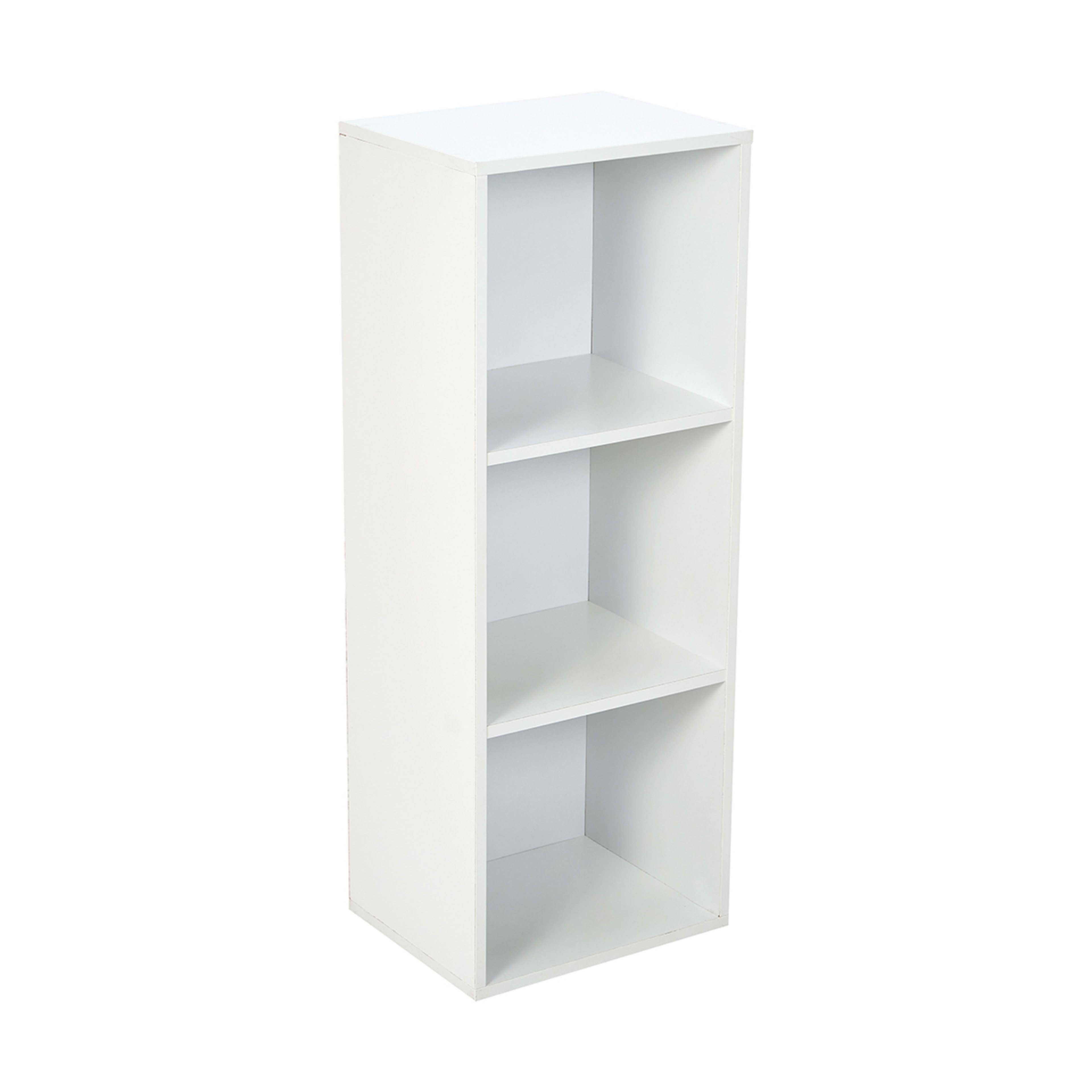 3 Tier Bookshelf White Kmart