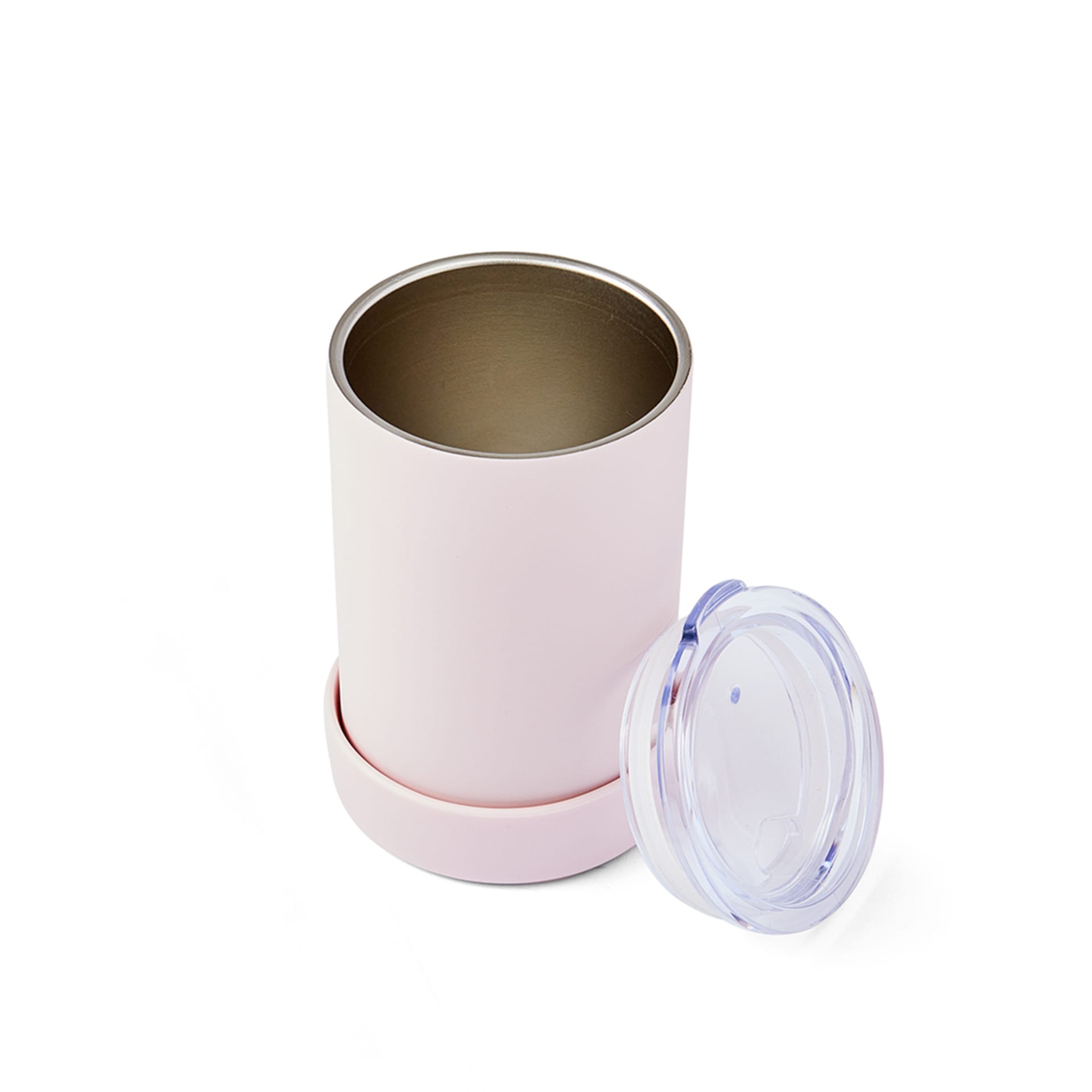 Double Wall Cup and Drink Holder Pink Kmart NZ