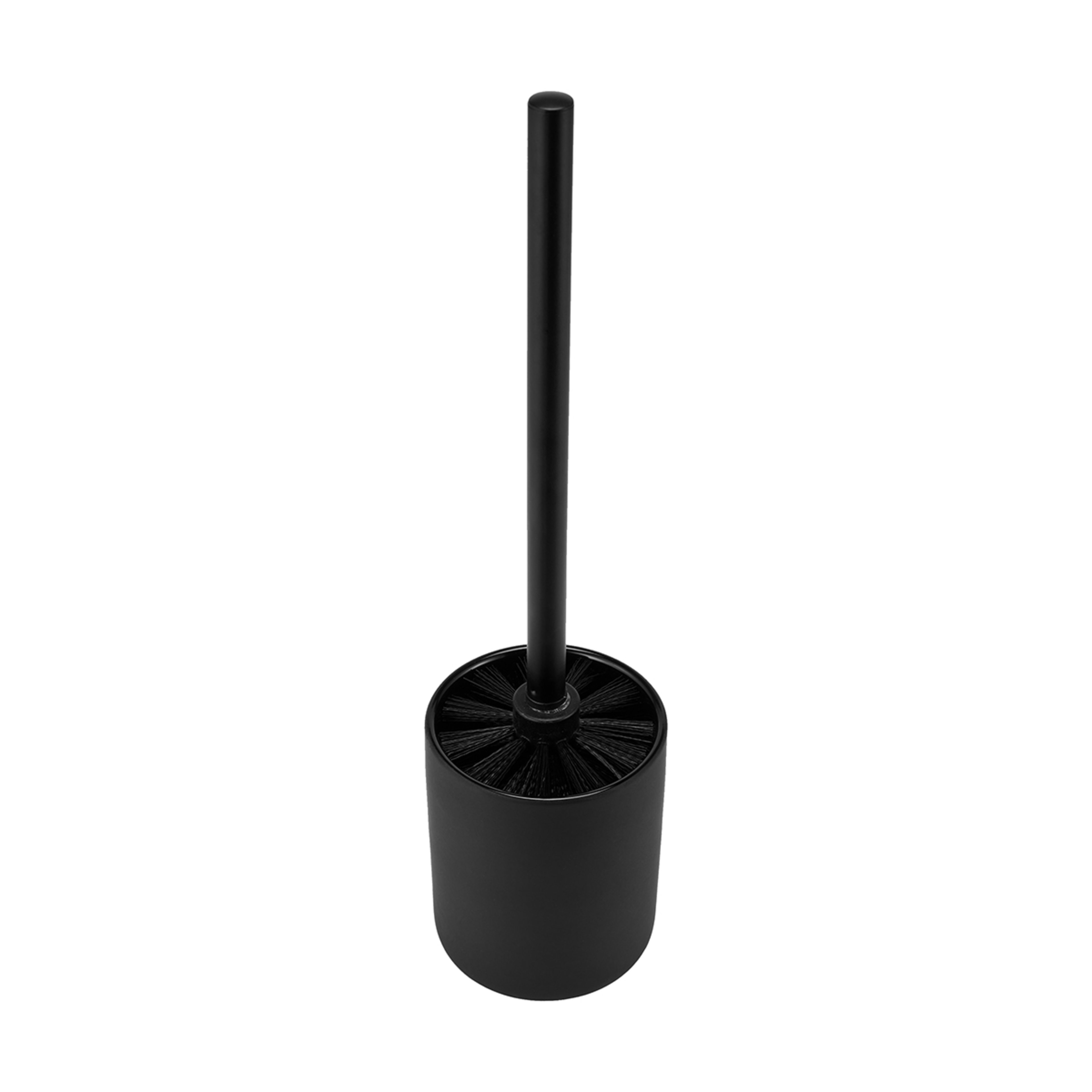 3 Soft Touch Toilet Brush Black, 3 of 9