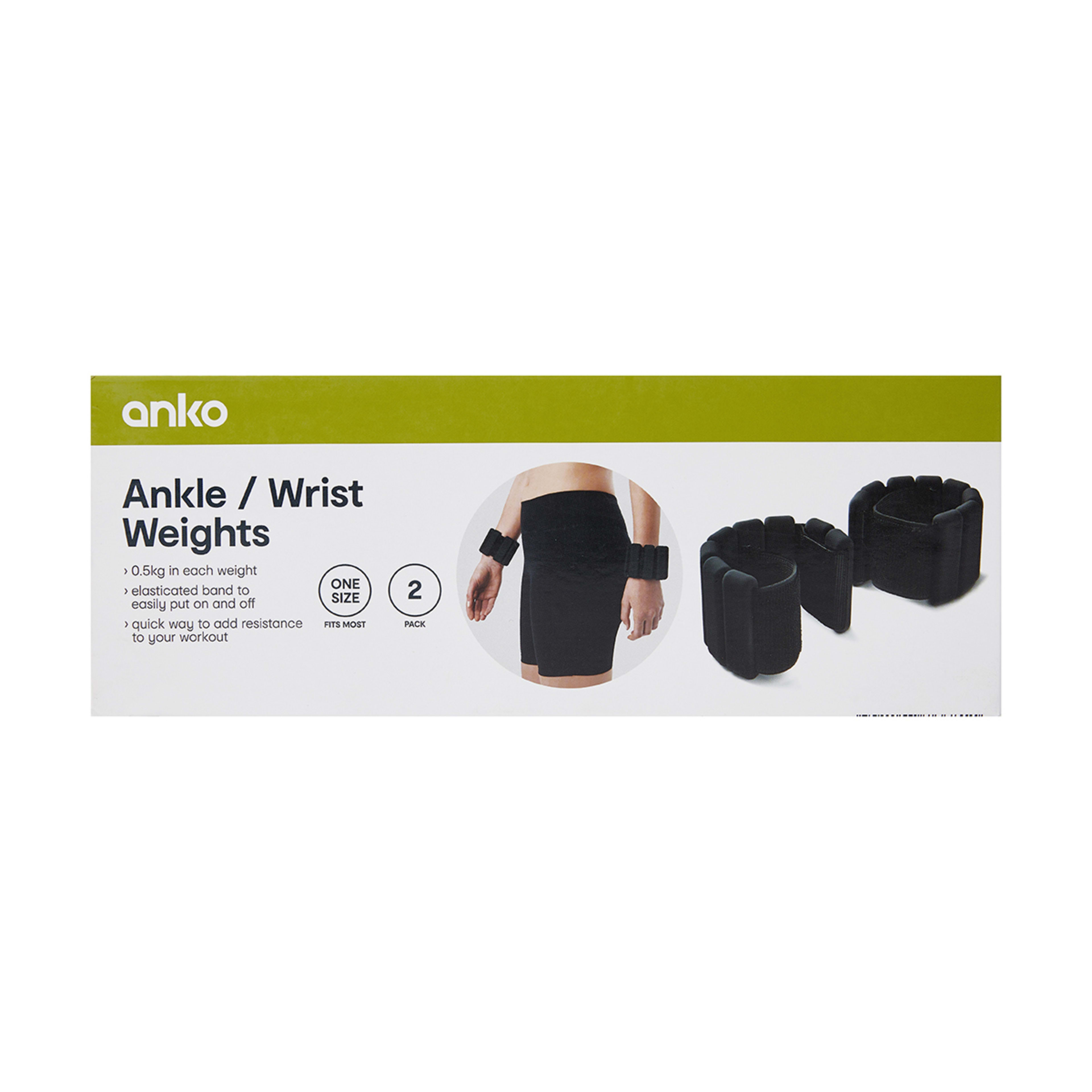 2 Pack Ankle / Wrist Weights Assorted Kmart