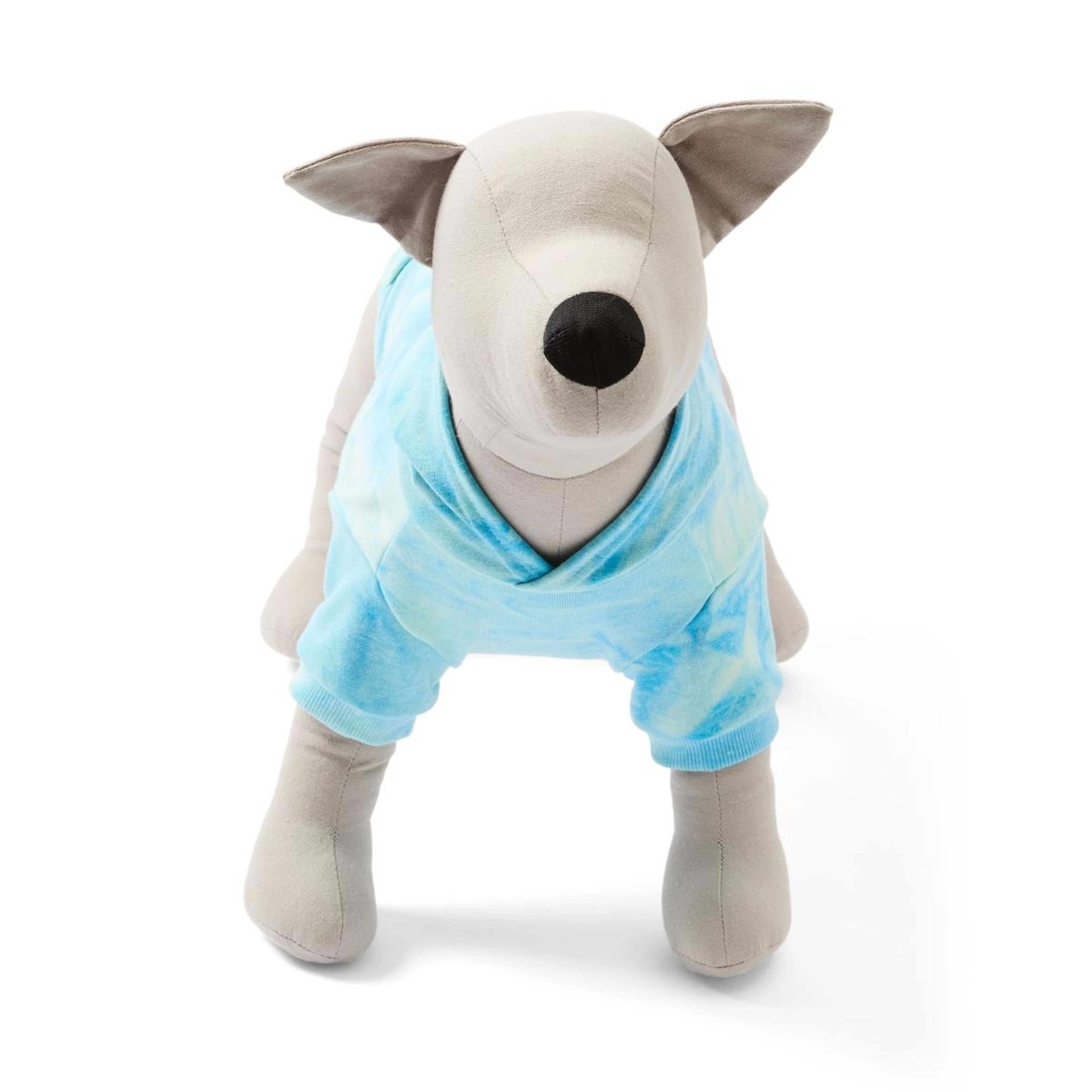 4 Pet Hoodie Tie Dye - Large, Blue, 4 of 10