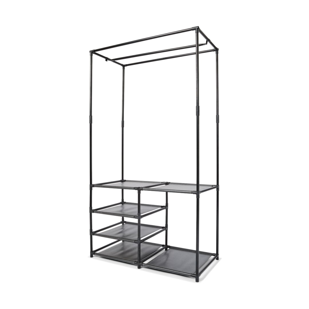 Open Wardrobe with Shelves Kmart NZ