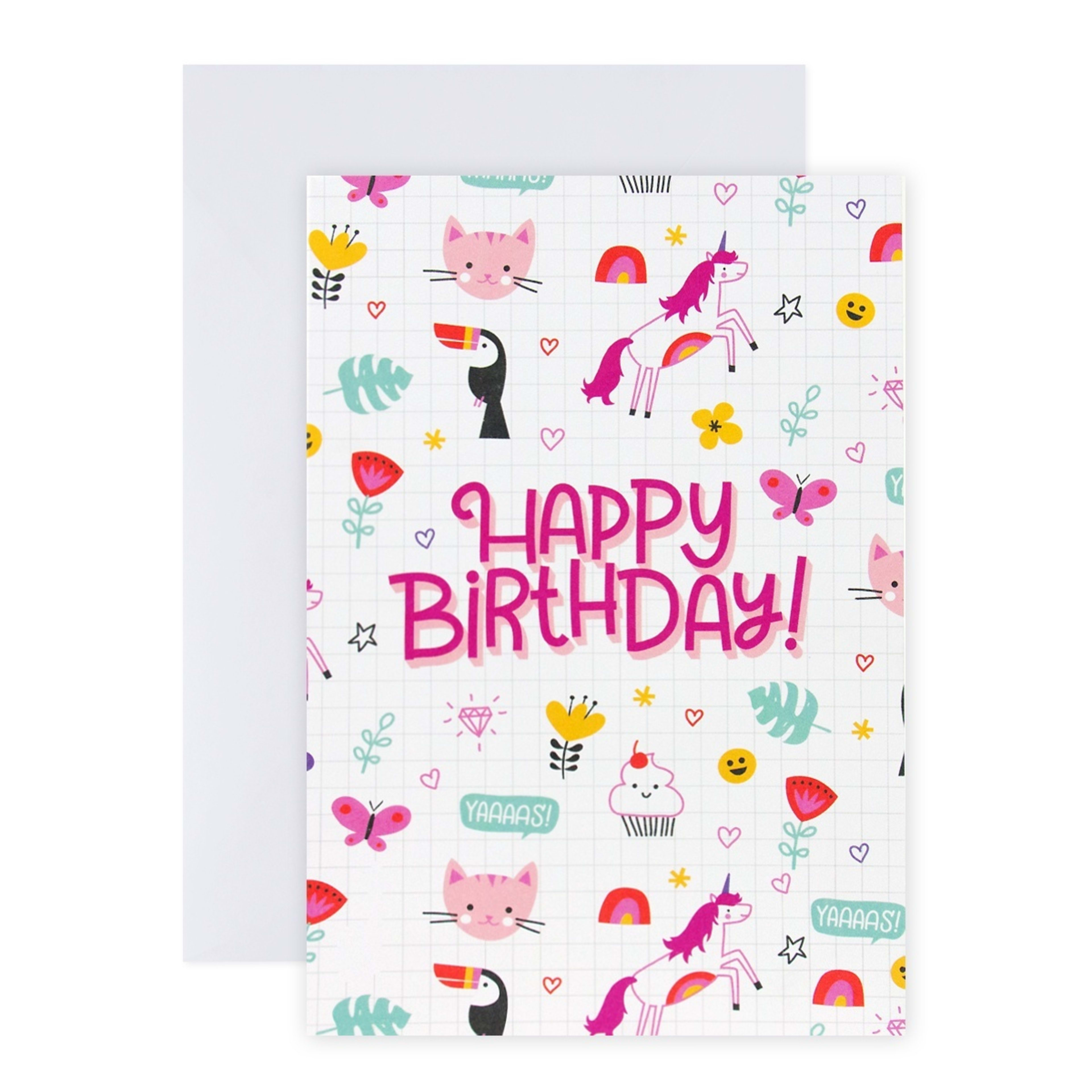 1 Creative Publishing by Hallmark Birthday Card - Favourite Things