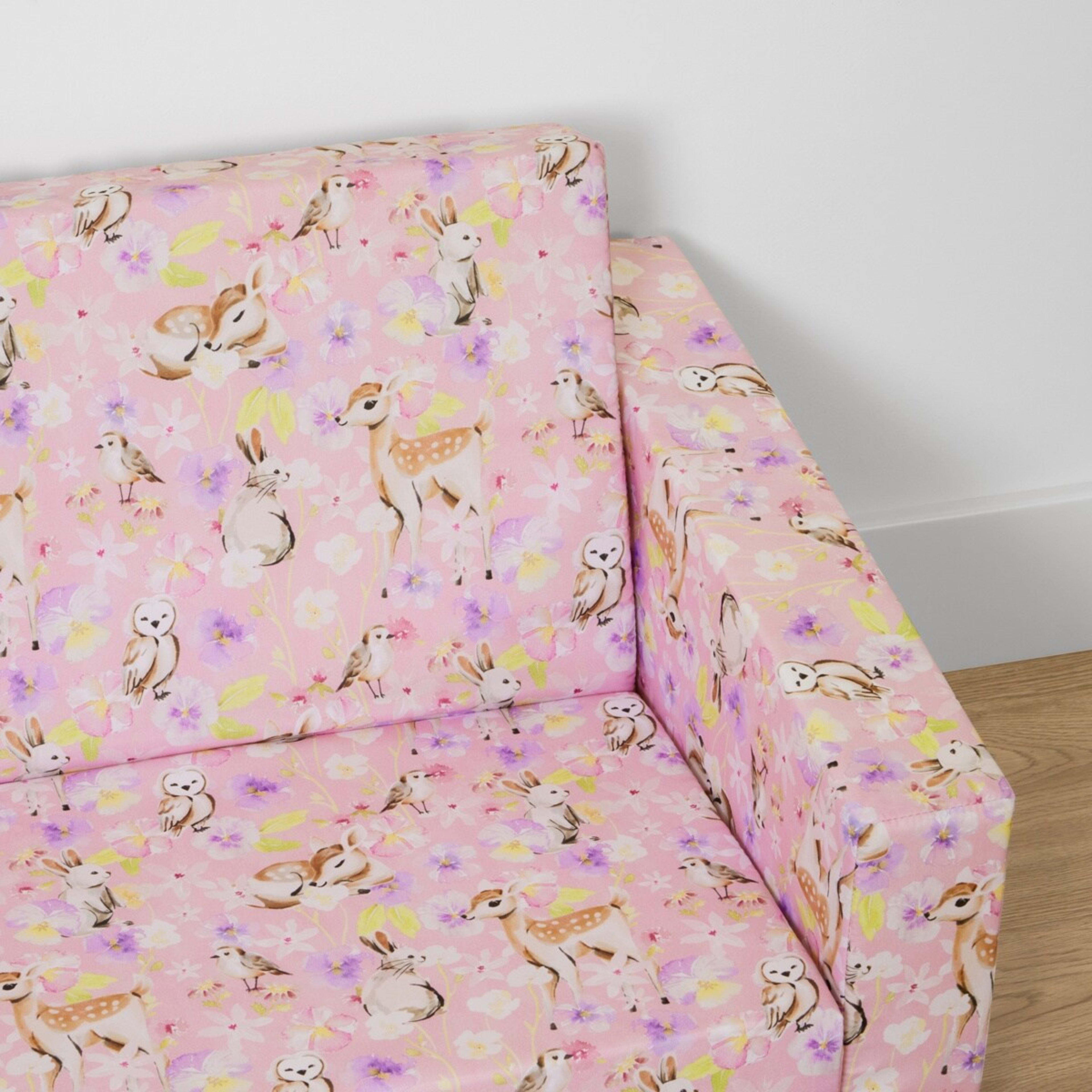 6 Animal Flipout Kids Sofa - Pink, 6 of 10