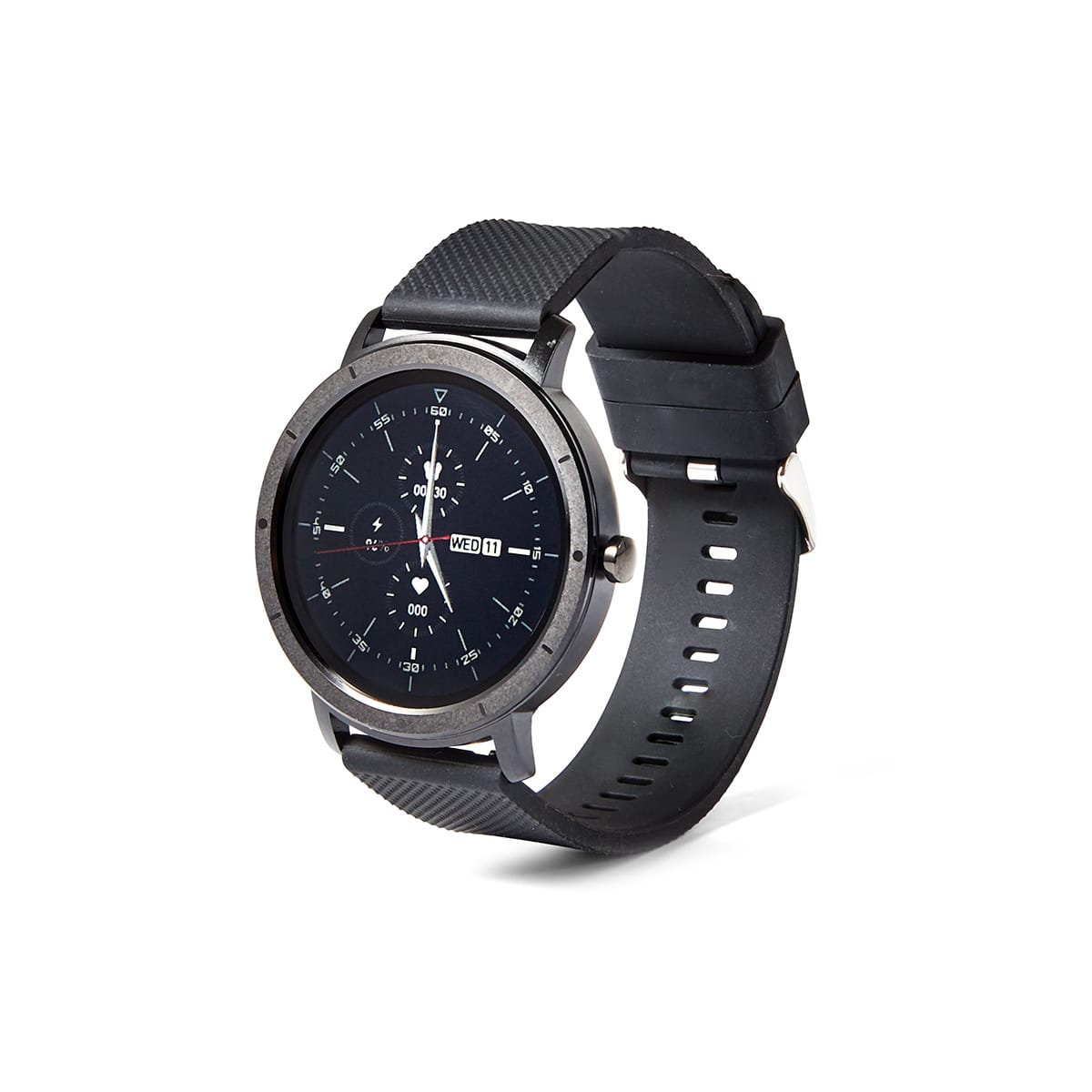 Round Smart Watch Black