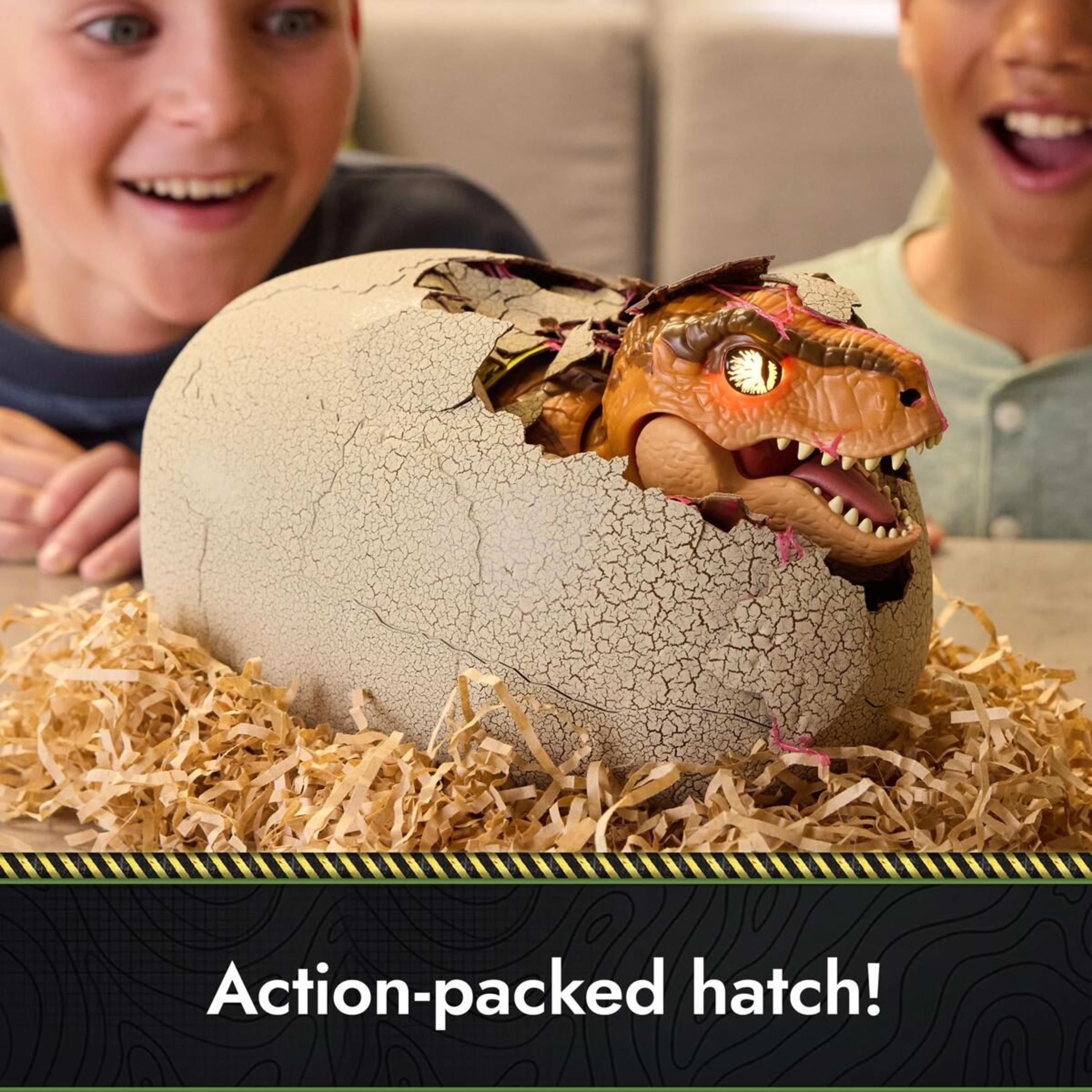 9 Jurassic World Primal Hatch T. Rex Specimen Toy, 9 of 10