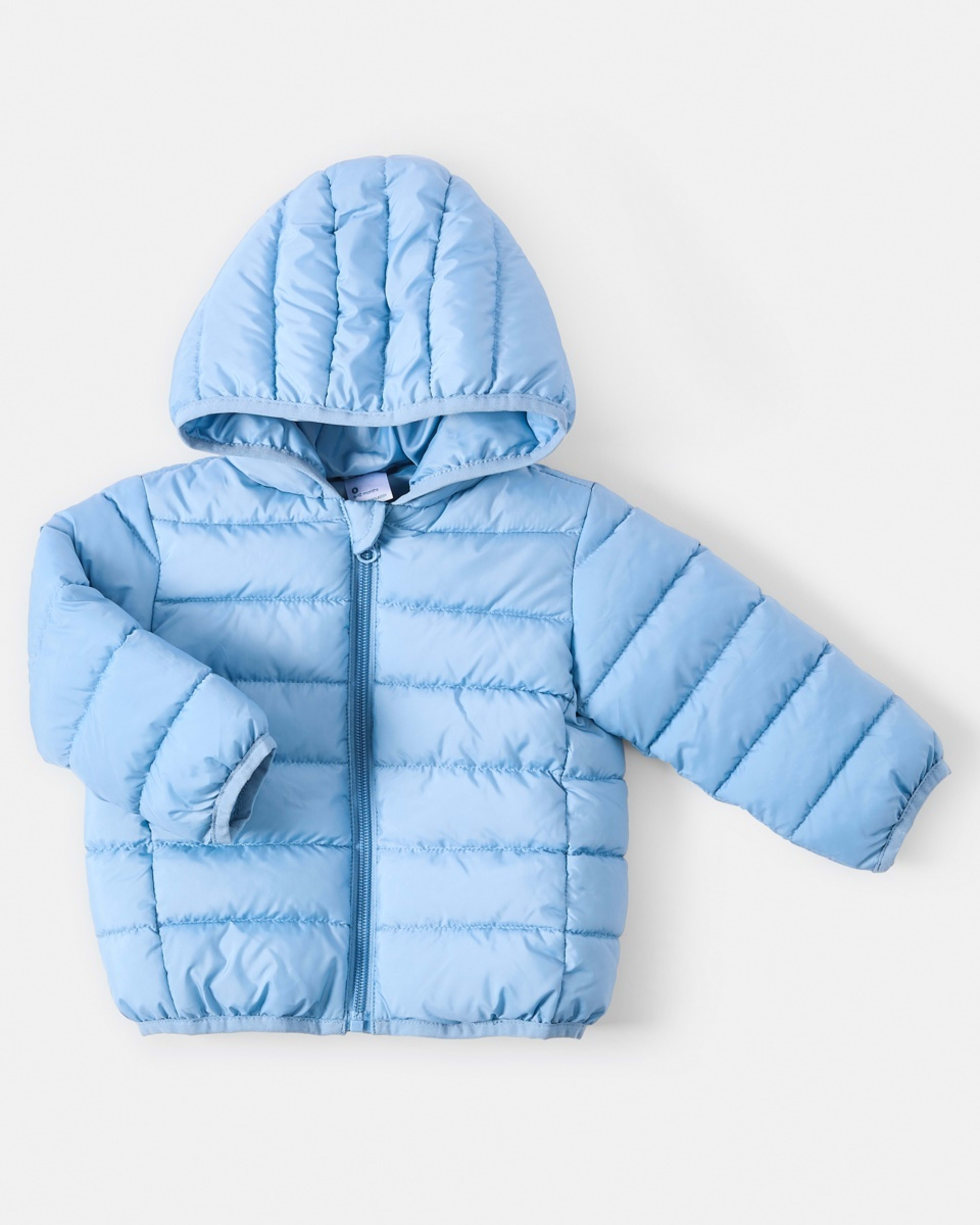 1 Hooded Puffer Jacket Limitless Blue